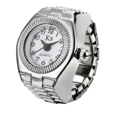 Other Mini Elastic Strap Watch Adjustable Ring Size ONE SIZE - 4 Thumbnail
