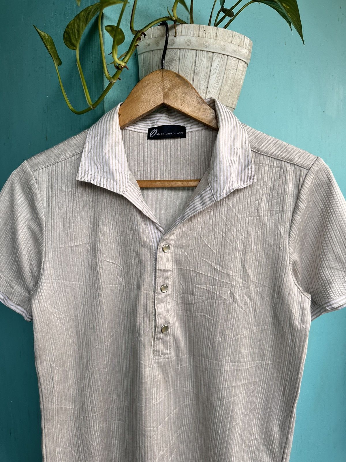 Japanese Brand × Tornado Mart Zero By Tornado Mart Polo Button up Size US S / EU 44-46 / 1 - 3 Thumbnail