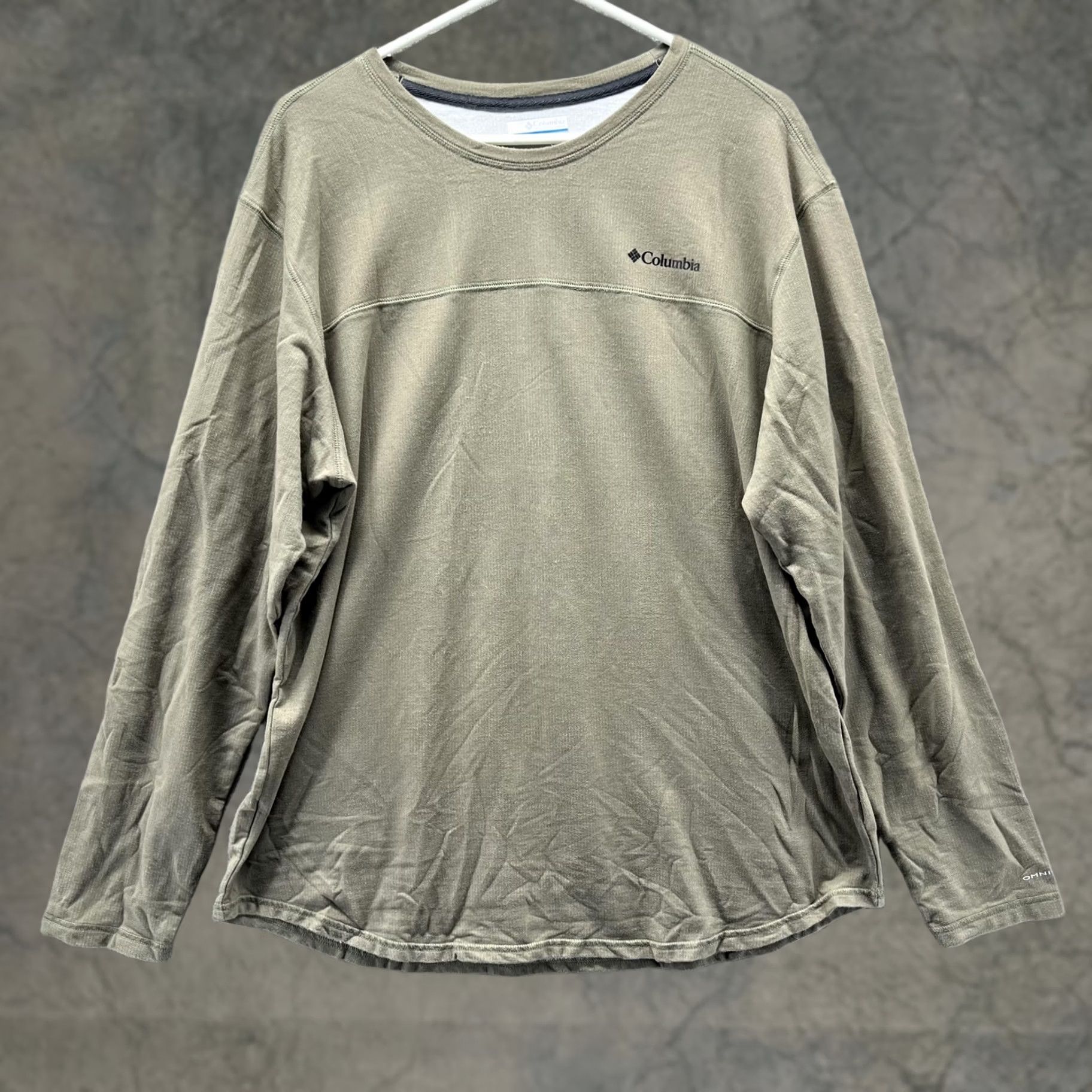 Vintage Columbia Shirt Mens XL Green Long Sleeve Crewneck Cotton Blend Outdoor Casual Size US XL / EU 56 / 4 - 1 Thumbnail