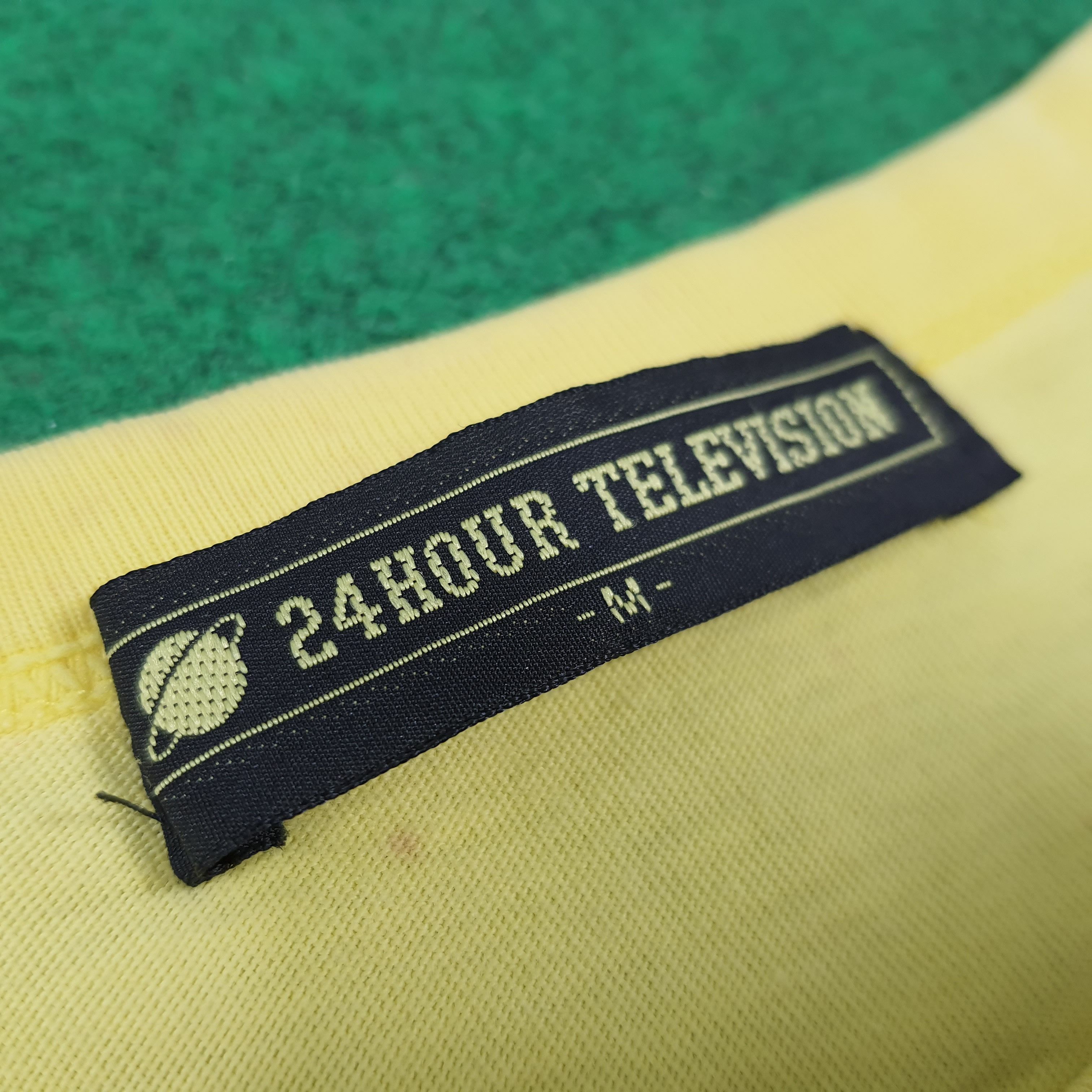 Japanese Brand Vintage BAPE x 24 Hour Television Charity Tshirt C285N40 Size US S / EU 44-46 / 1 - 5 Thumbnail
