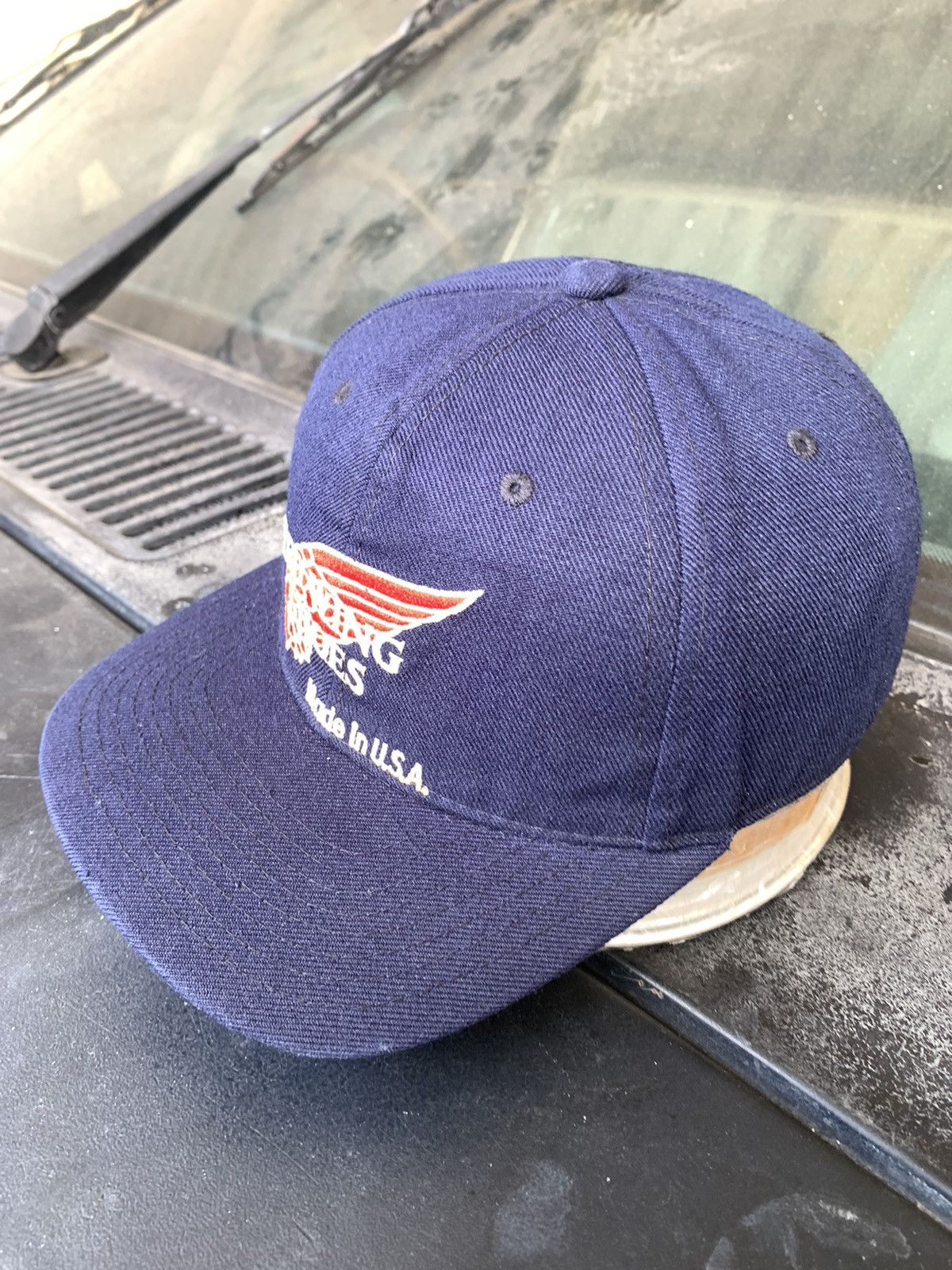 Red Wing × Vintage Vintage red wing shoes made in USA hat Size ONE SIZE - 4 Thumbnail