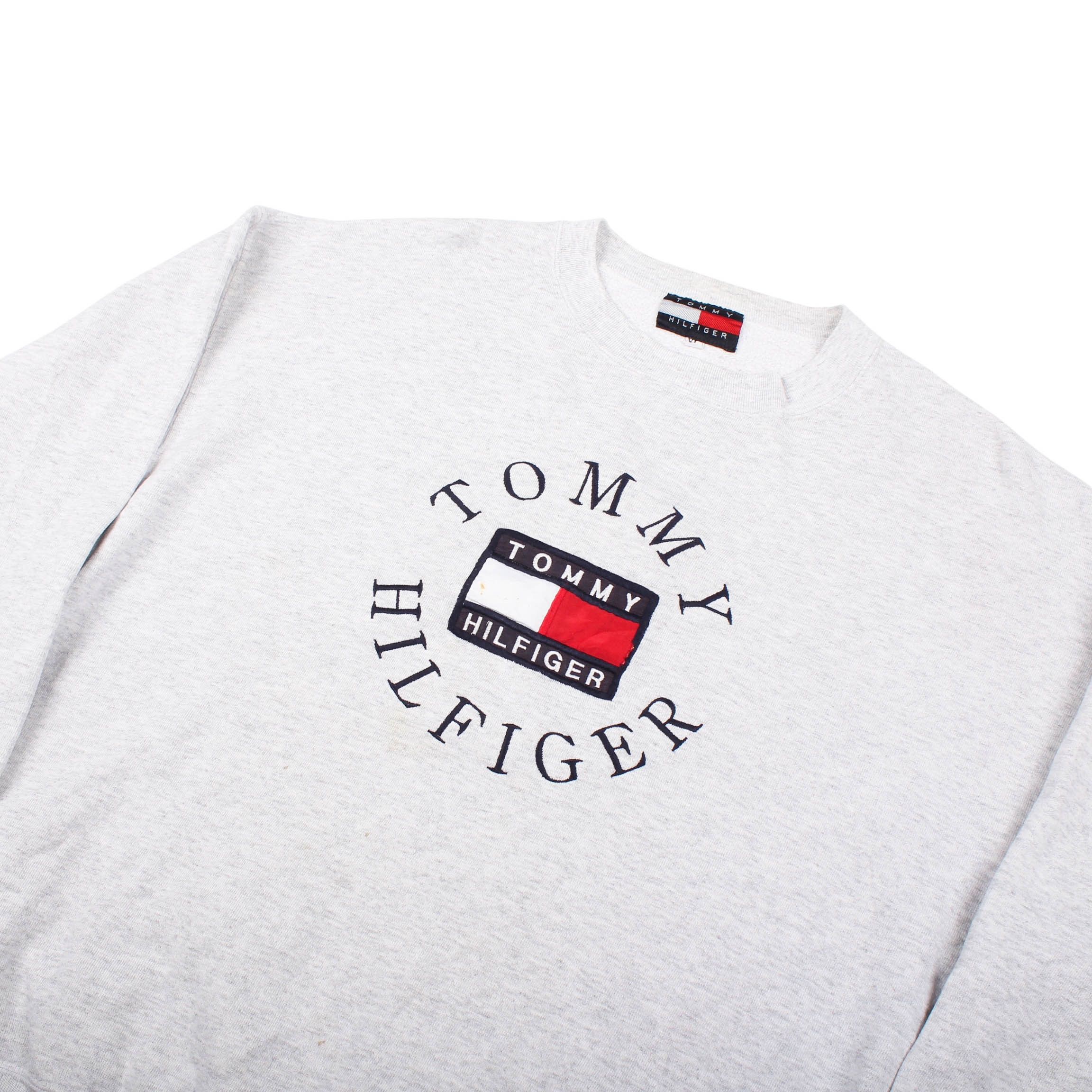Tommy Hilfiger Tommy Hilfiger Crewneck Sweatshirt Big Logo 90s Size US XL / EU 56 / 4 - 5 Thumbnail
