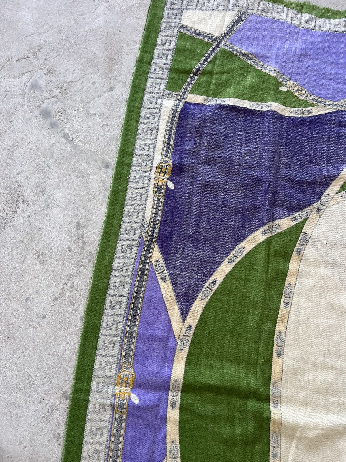 Fendi Rare 70s 80s Vintage Fendi Scarf Luxury Archive Y2K Size ONE SIZE - 21 Thumbnail