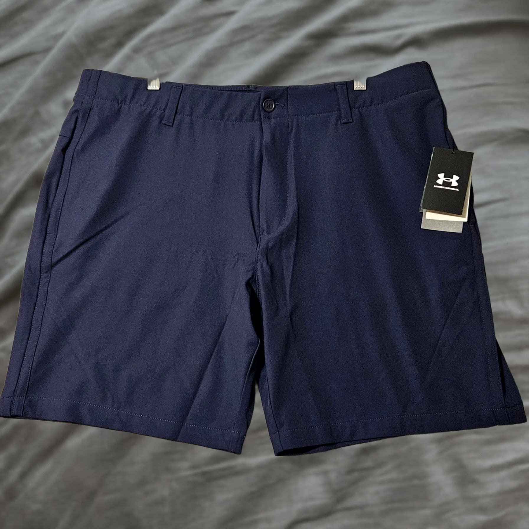 Under Armour Under Armour Mens Shorts Size 40 Blue 8" ISO-Chill Golf Chino Size US 40 / EU 56 - 1 Thumbnail