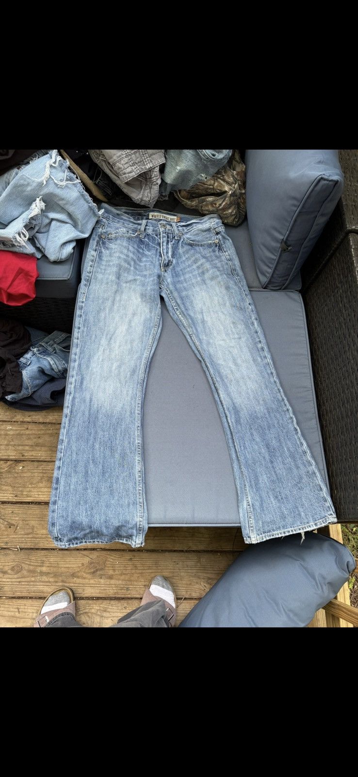 Aeropostale Aero Winfield vintage boot jeans size 28/30 Size US 28 / EU 44 - 1 Thumbnail