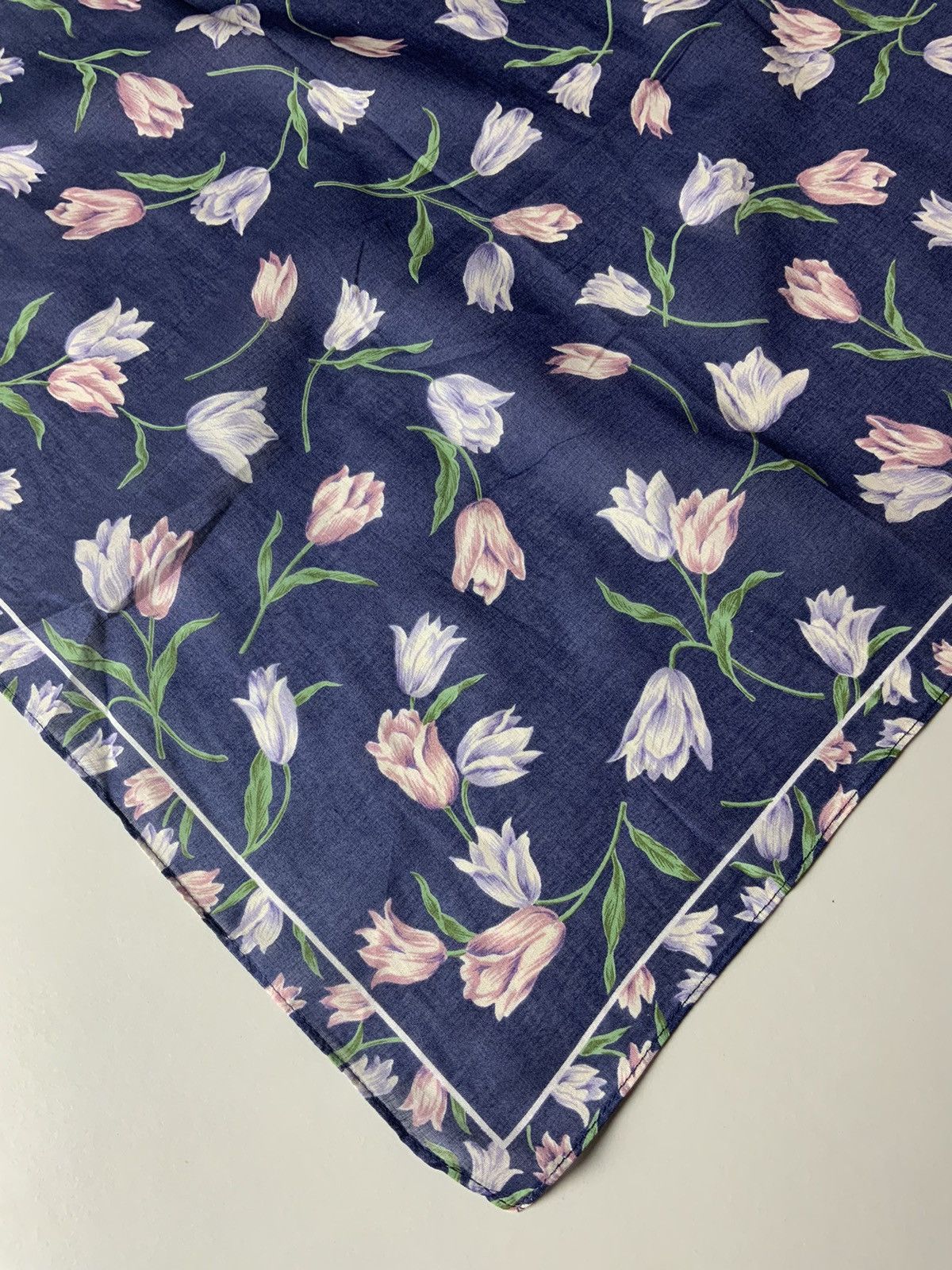 Lancel Lancel Flower Art Handkerchief Size ONE SIZE - 7 Thumbnail