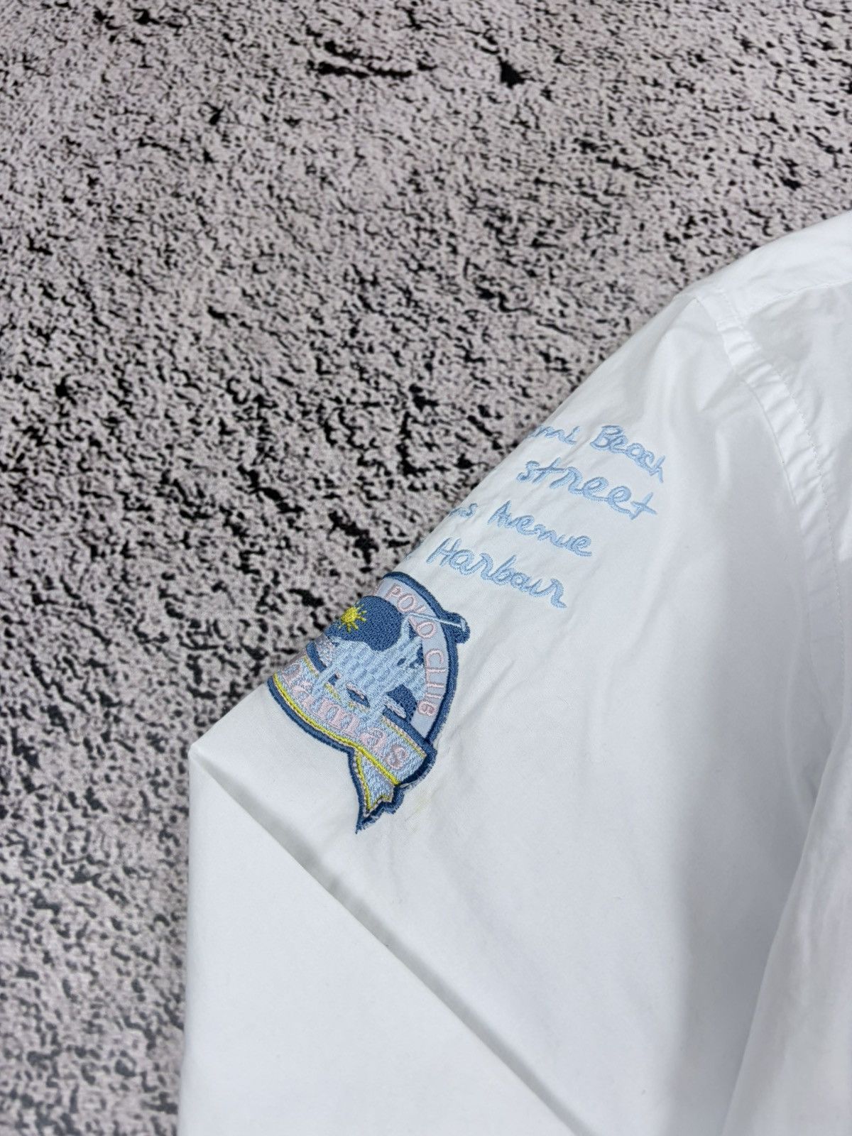 La Martina La Martina Bahamas Embroidered Polo Shirt White L Size US L / EU 52-54 / 3 - 7 Thumbnail