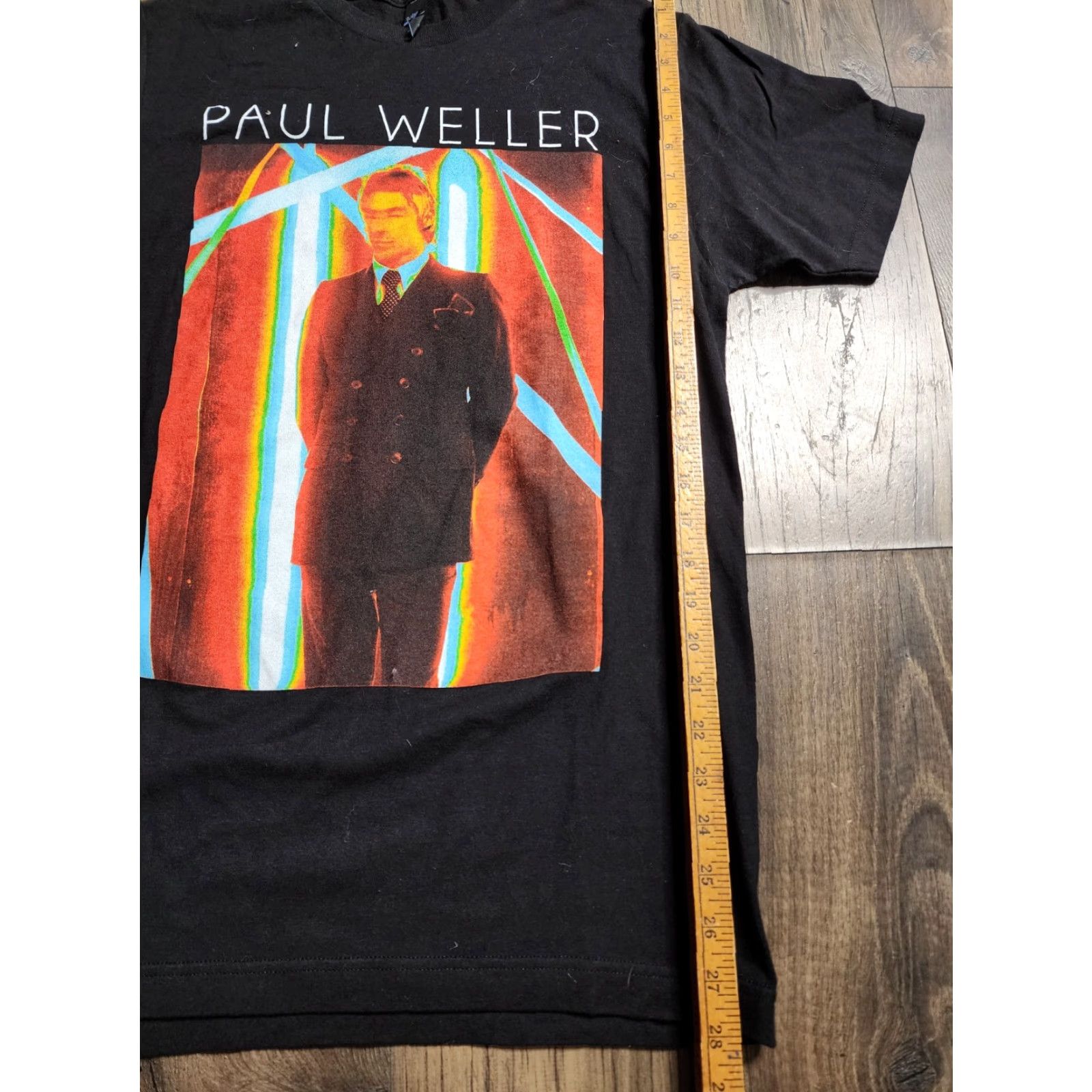 Tultex Paul Weller The Jam Concert T-Shirt Mens Medium Black Short Sleeve Graphic Tee 2013 Size US M / EU 48-50 / 2 - 4 Thumbnail