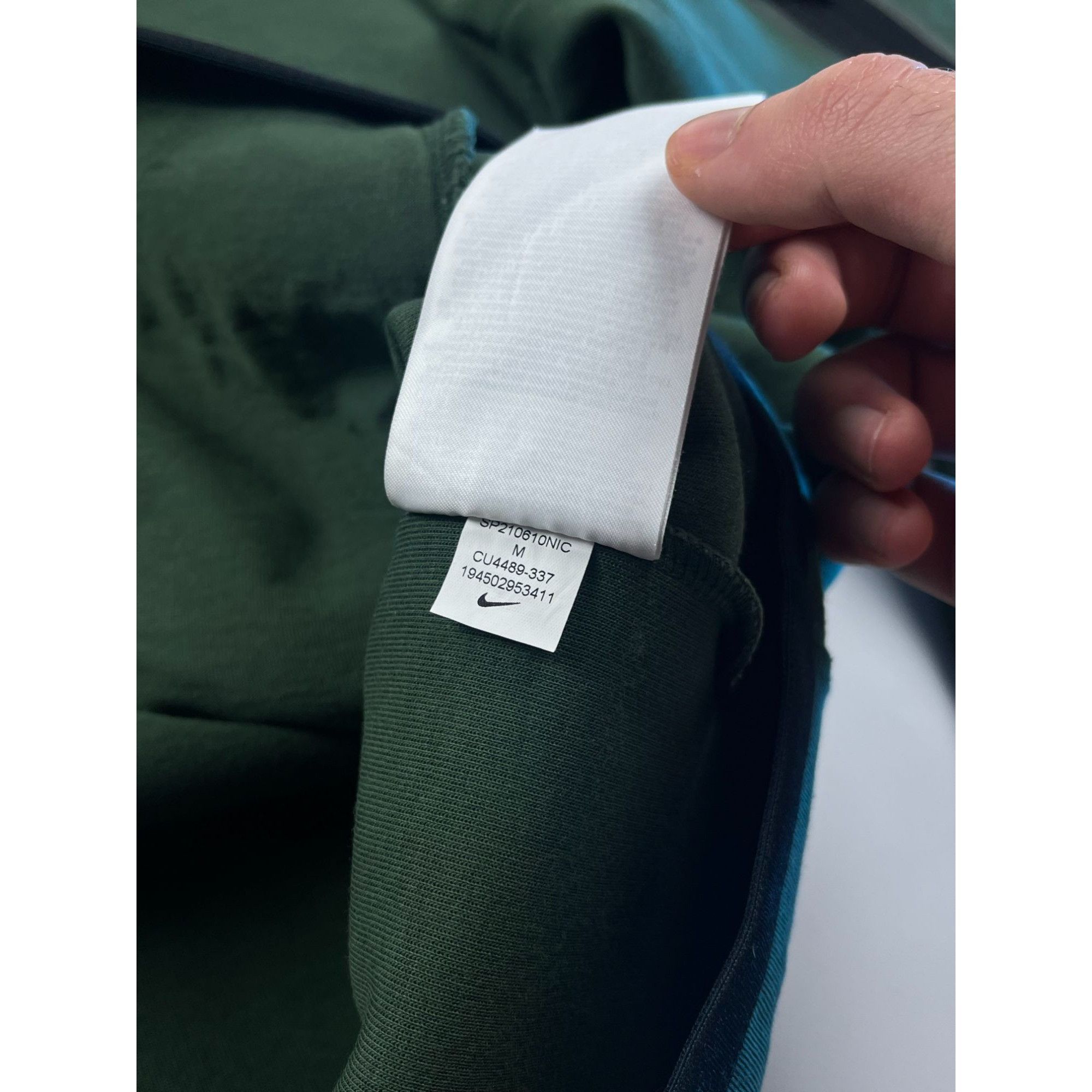 Nike Nike Tech Fleece Full-Zip Hoodie Green Size US M / EU 48-50 / 2 - 7 Thumbnail