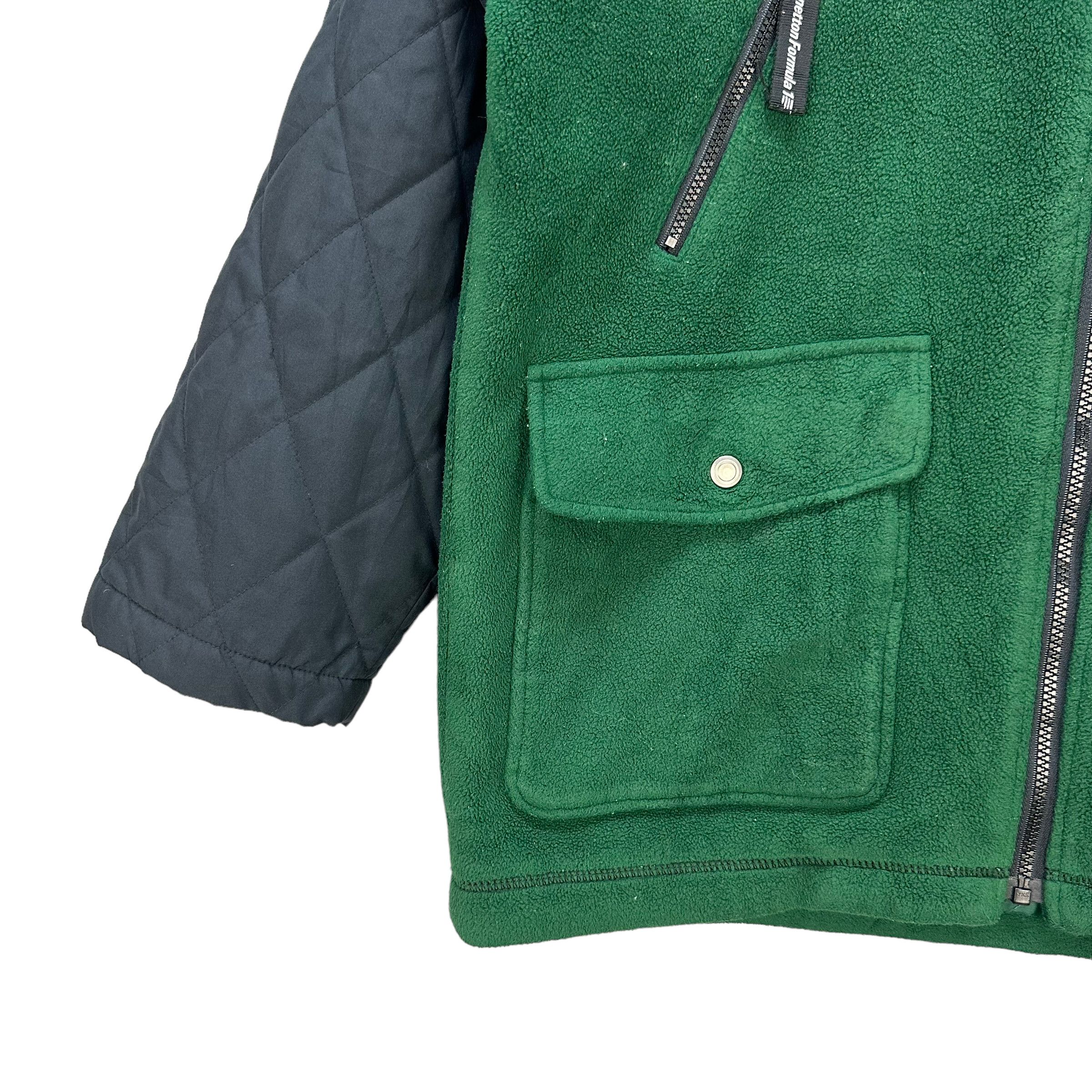 Benetton BENETTON FORMULA 1 HOODIE FLEECE JACKET #7686-164 Size US M / EU 48-50 / 2 - 5 Thumbnail