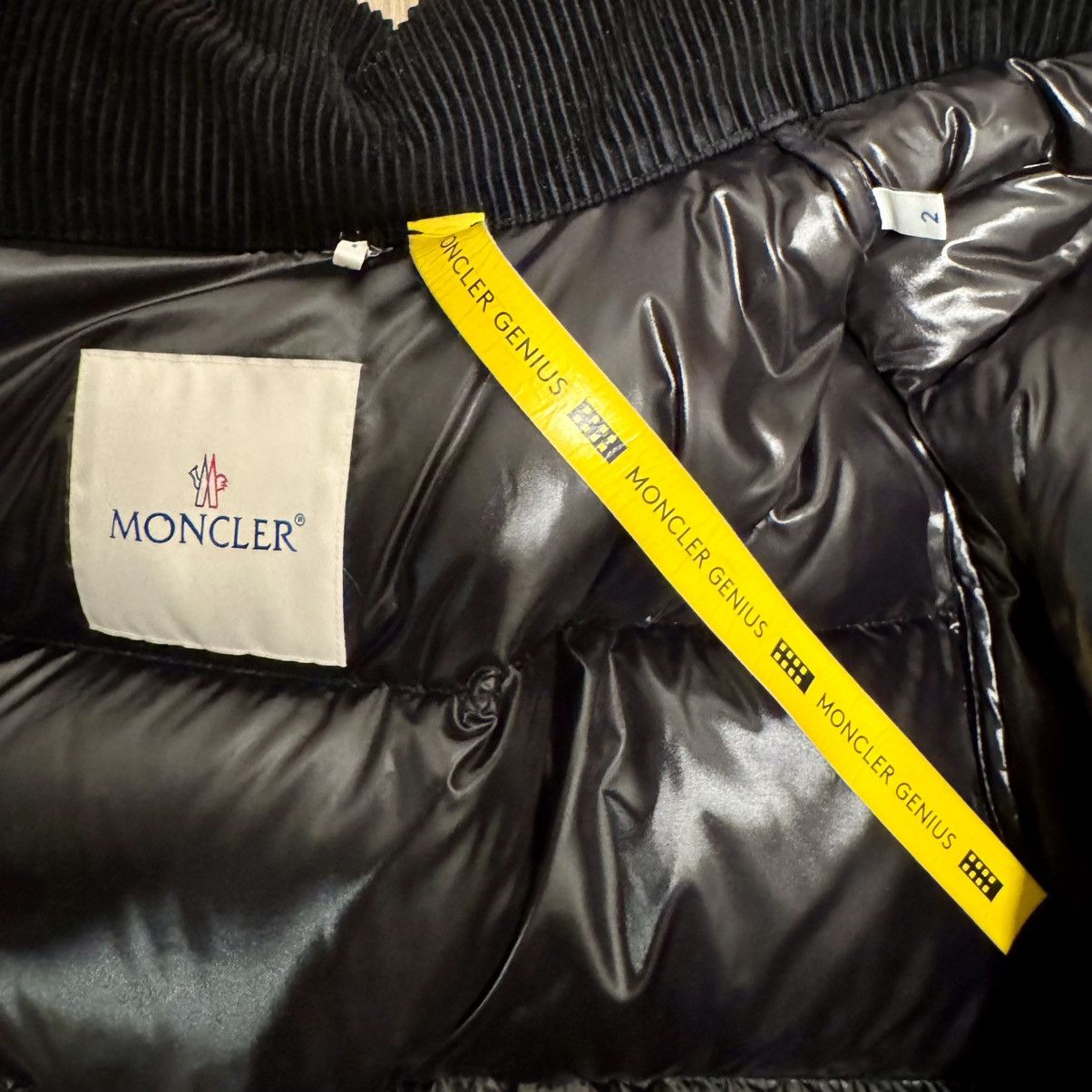 Fragment Design Moncler x Fragment Donnie black short down jacket Size US M / EU 48-50 / 2 - 3 Thumbnail