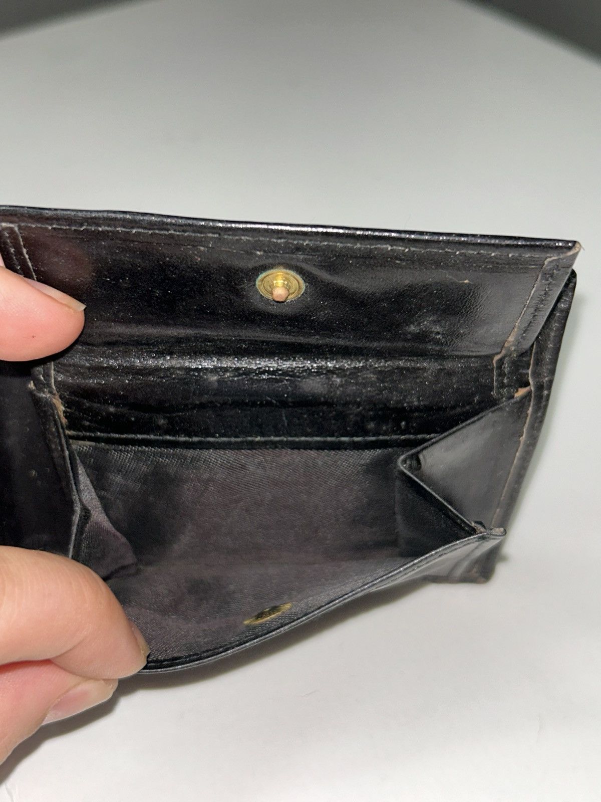Dior Christian Dior Black Leather Bifold Wallet (project piece) Size ONE SIZE - 6 Thumbnail