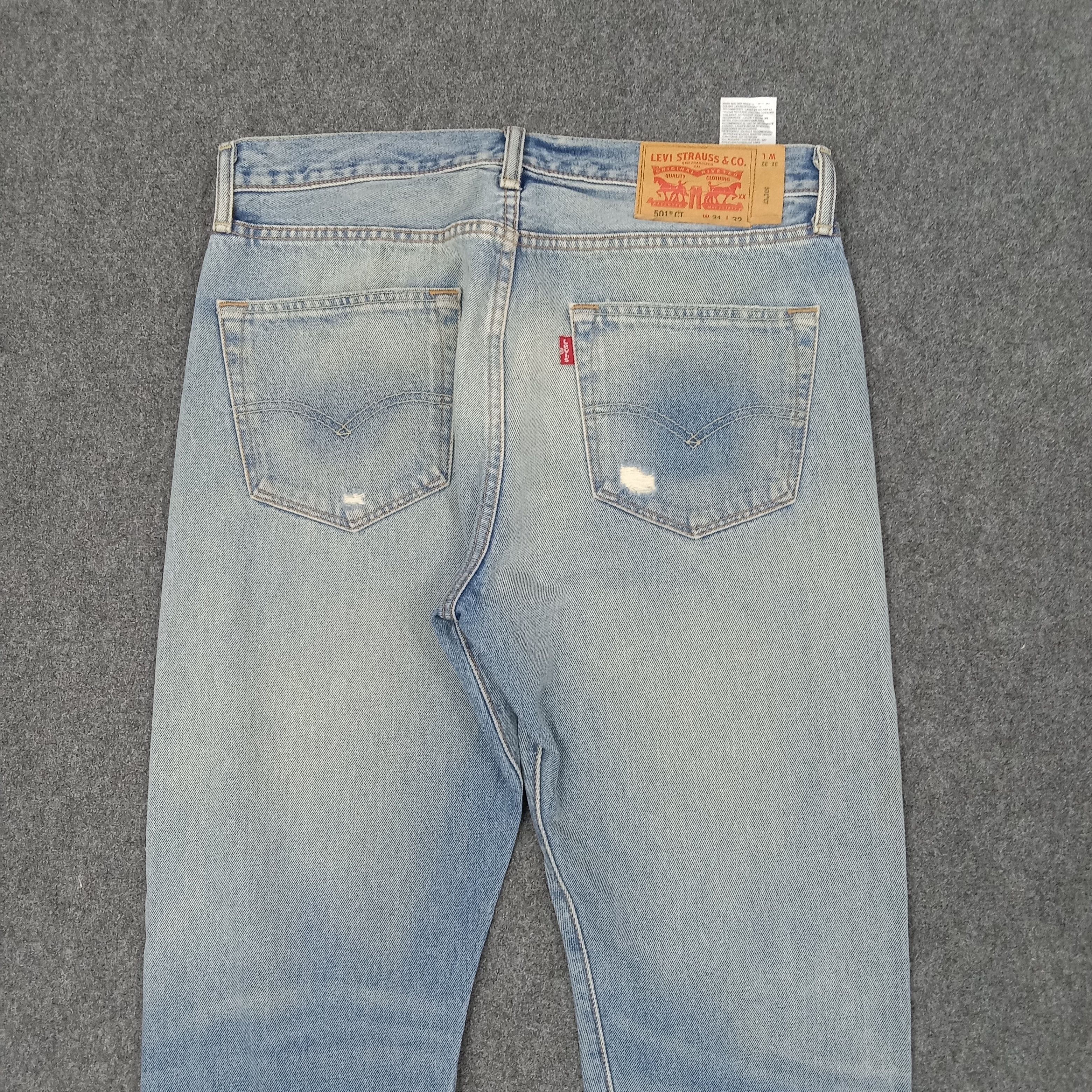 Levi's Levi's 501 American Distressed Style Denim Jeans c235n35 Size US 32 / EU 48 - 5 Thumbnail