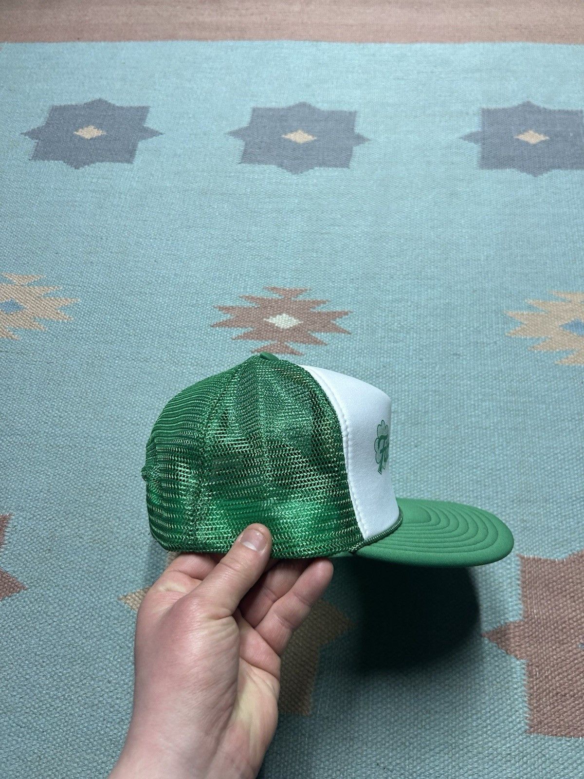 Vintage Vtg trucker hat Fitzgeralds casino hotel Las Vegas st paddys Size ONE SIZE - 8 Thumbnail