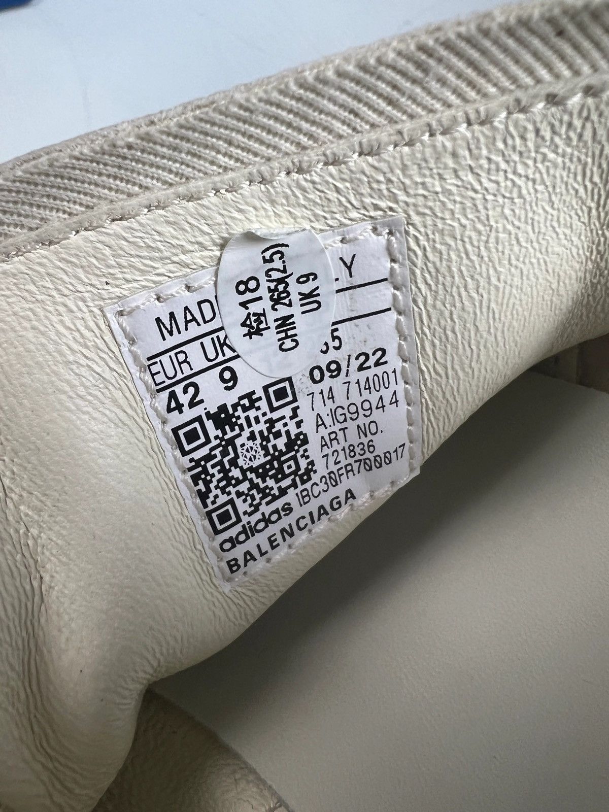 Adidas × Balenciaga ADIDAS X BALENCIAGA STAN SMITH WORN OUT LOOK SNEAKER Size US 9 / EU 42 - 11 Thumbnail