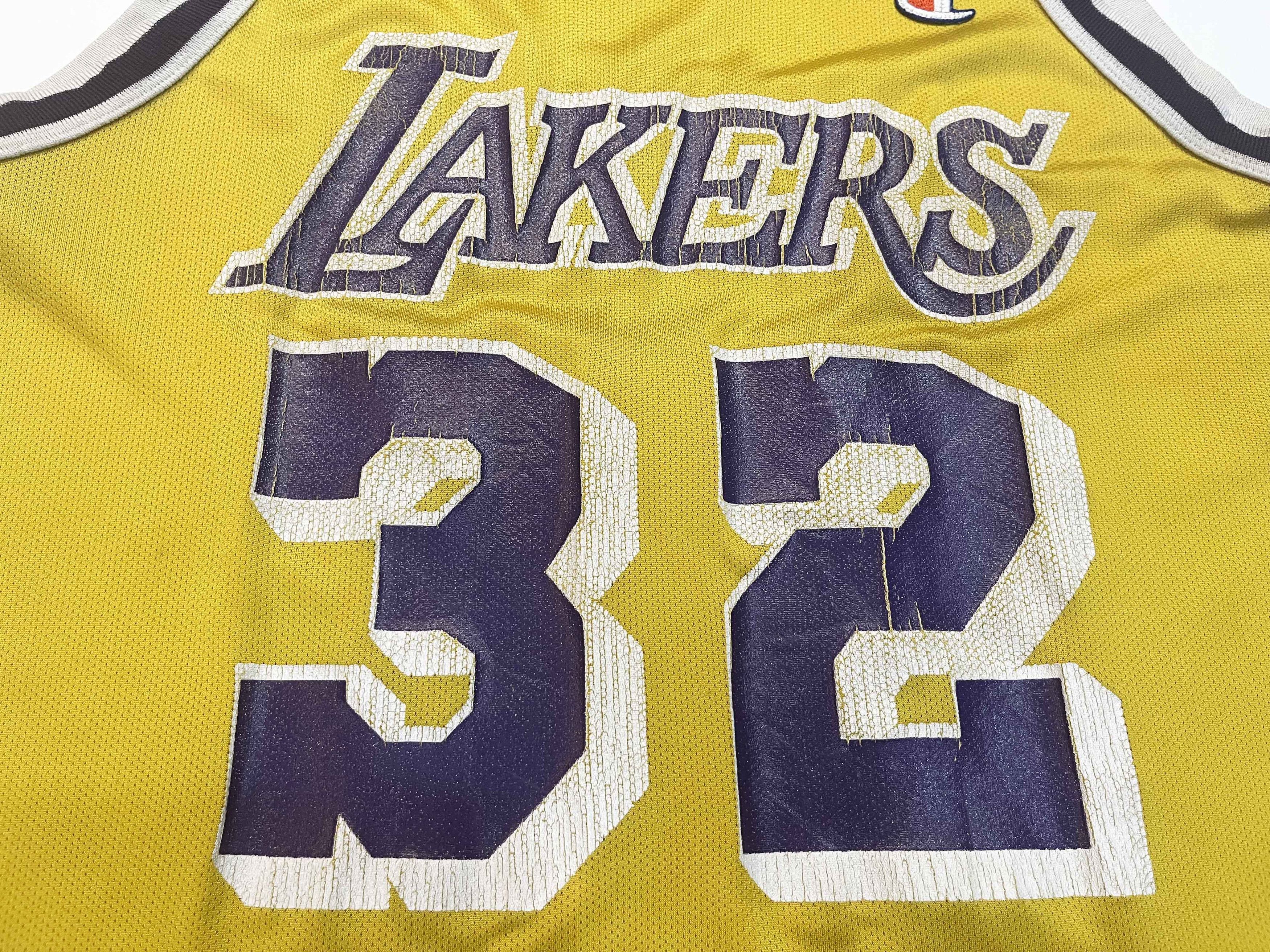Champion × Vintage Vintage Champion NBA Los Angeles Lakers JOHNSON #32 Jersey Size US M / EU 48-50 / 2 - 2 Thumbnail