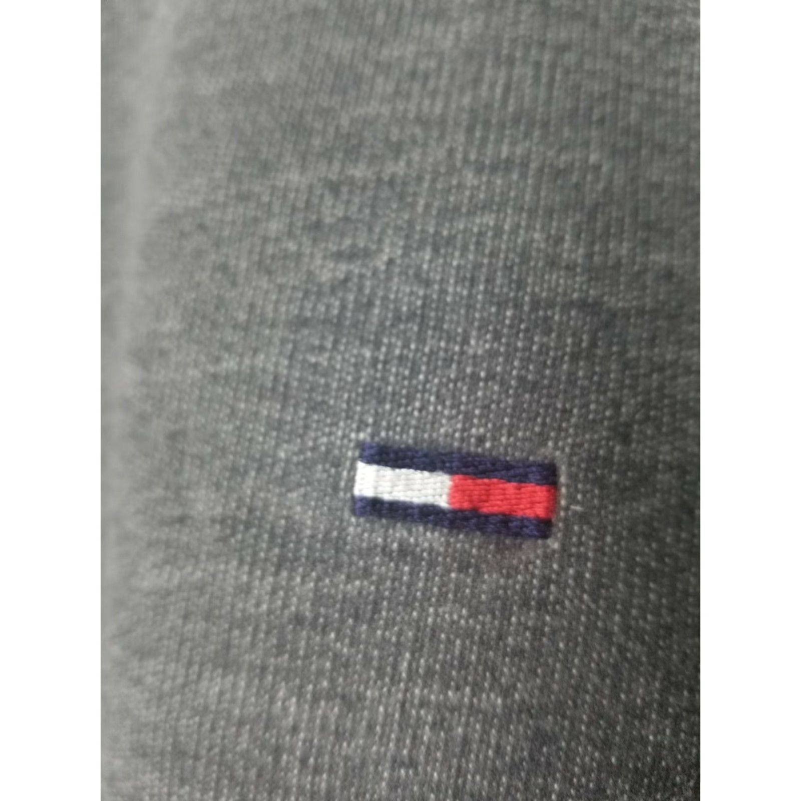 Tommy Hilfiger VINTAGE Tommy Hilfiger Basic Heavyweight T-Shirt Mens XL Grey 00's Retro Flag Tommy Jeans Size US XL / EU 56 / 4 - 2 Thumbnail
