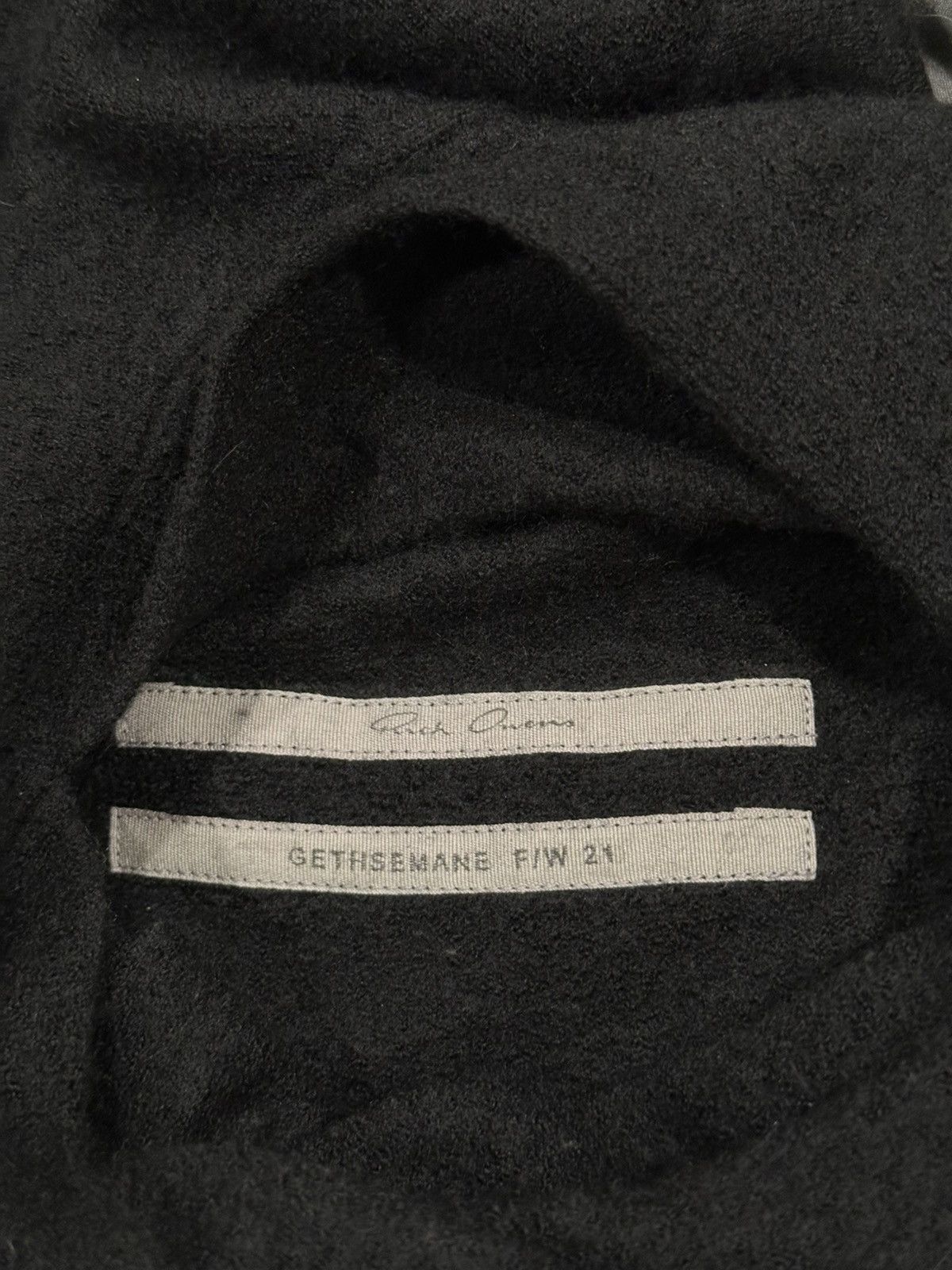 Rick Owens FW21 Gethsemane Cashmere Hoodie XS Size US M / EU 48-50 / 2 - 5 Thumbnail
