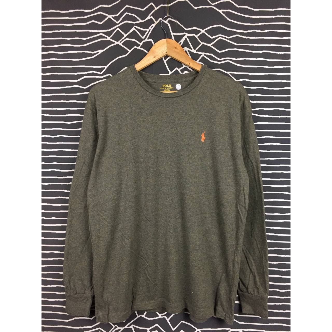 Polo Ralph Lauren × Vintage Vtg Polo Ralph Lauren Small Logo Longsleeve Tee Size US M / EU 48-50 / 2 - 1 Thumbnail