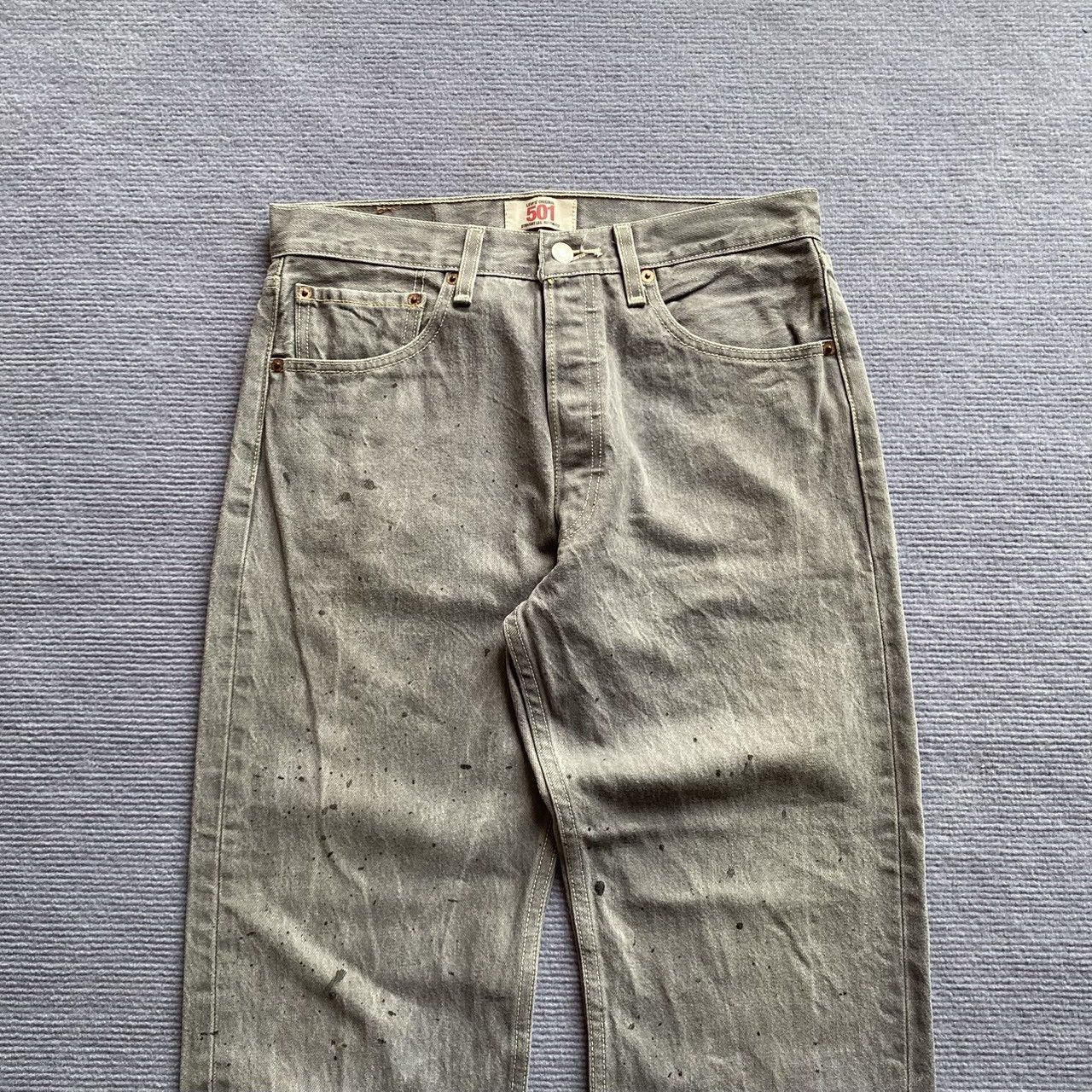 Levi's × Vintage 32x29 Crazy Vintage Faded Levi’s Jeans Size US 32 / EU 48 - 2 Thumbnail