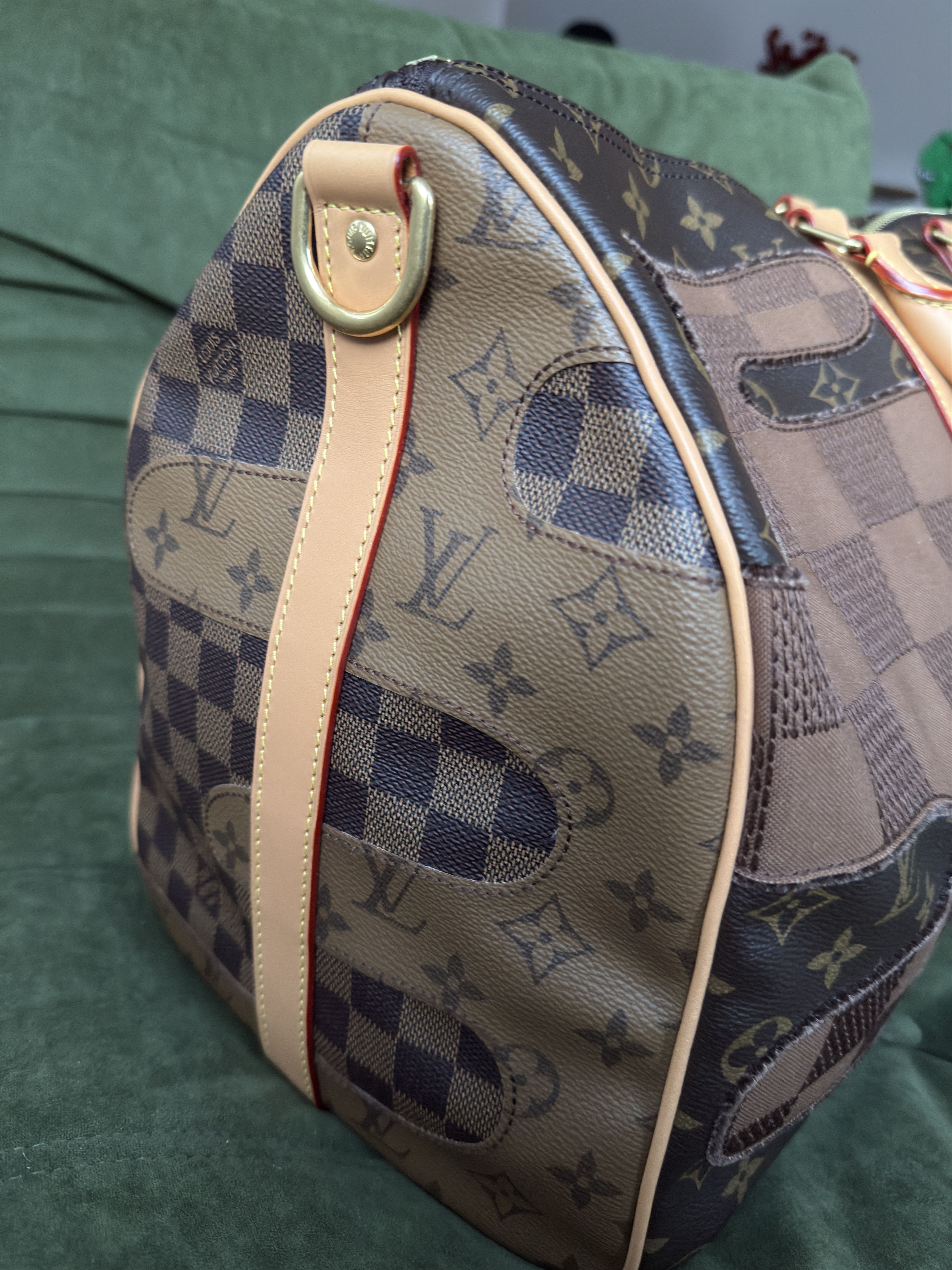 Louis Vuitton Louis Vuitton x Nigo Keepall Bandouliere 50 Canvas Size ONE SIZE - 9 Thumbnail