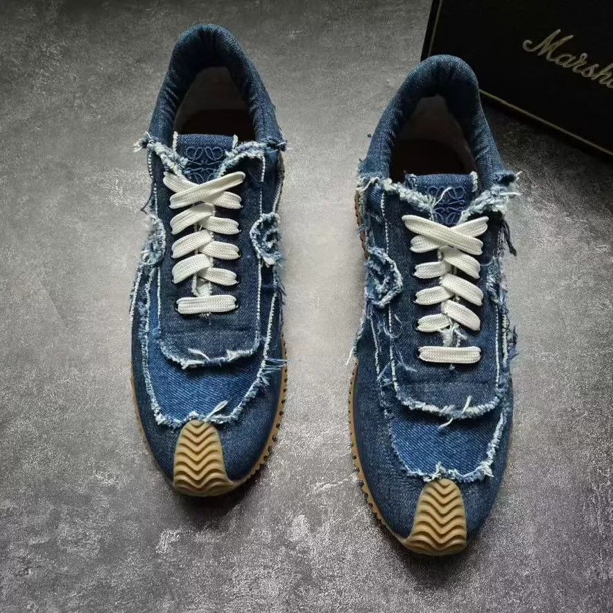 Loewe LOEWE FLOW RUNNER Denim Blue 40 Worn once like new Size US 7 / EU 40 - 2 Thumbnail