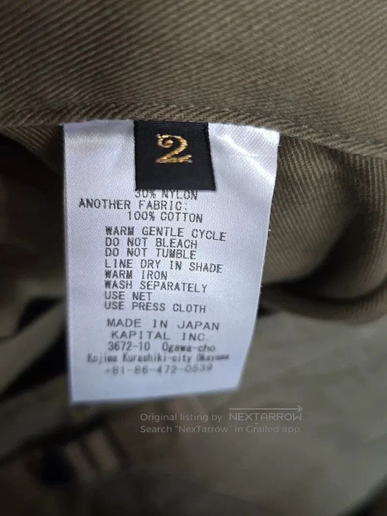 Kapital Kapital Standard Cargo Pants Size 2. Size US 32 / EU 48 - 8 Thumbnail