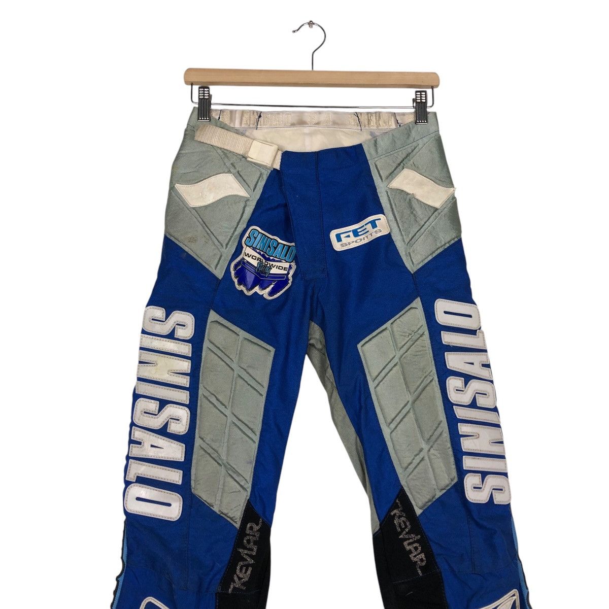 Japanese Brand 📌Vintage World Racing Team Sinisalo Motor Cross Pants Size US 28 / EU 44 - 5 Thumbnail