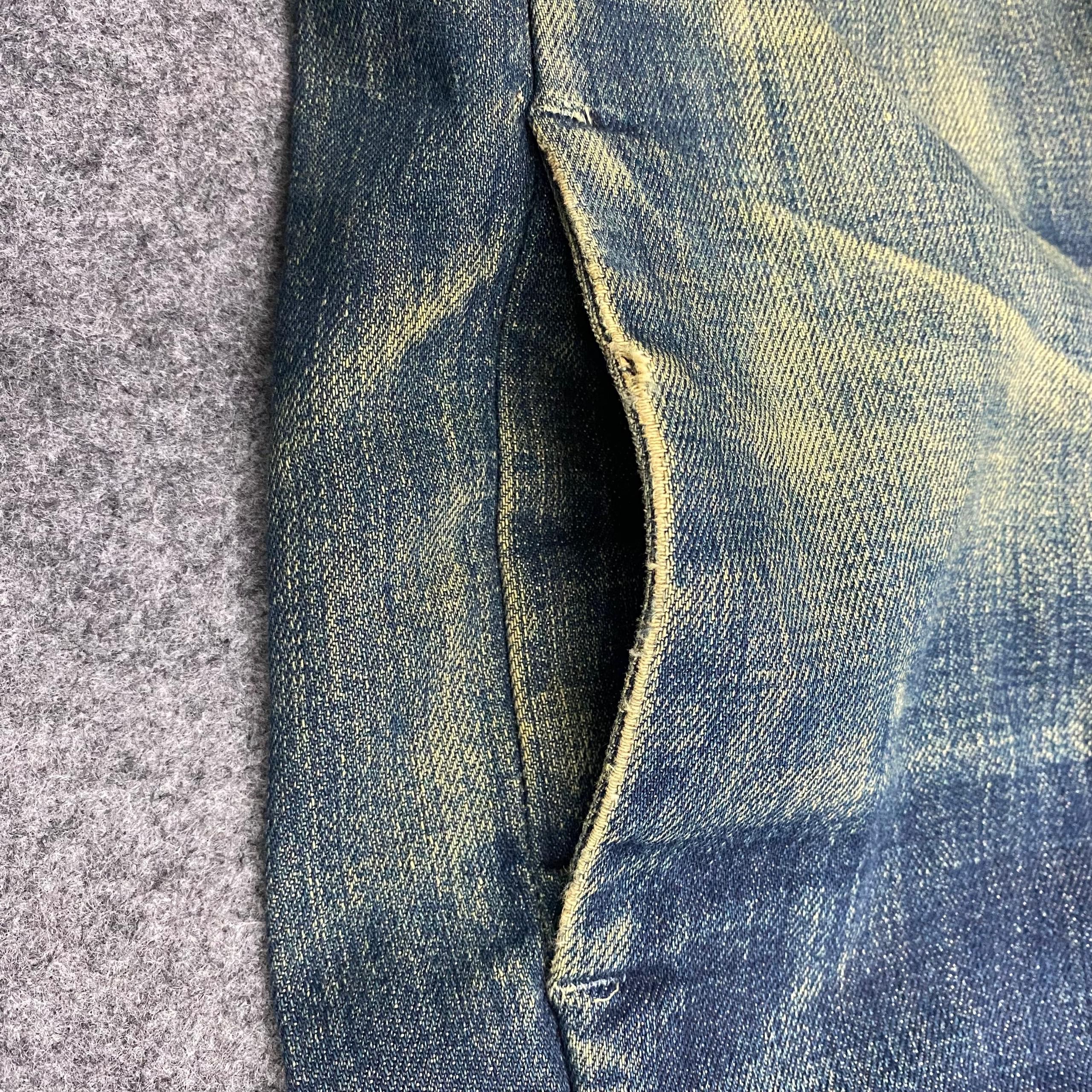 Japanese Brand 💥Best Offer💥Vintage Levis Distressed Denim Size US 32 / EU 48 - 11 Thumbnail