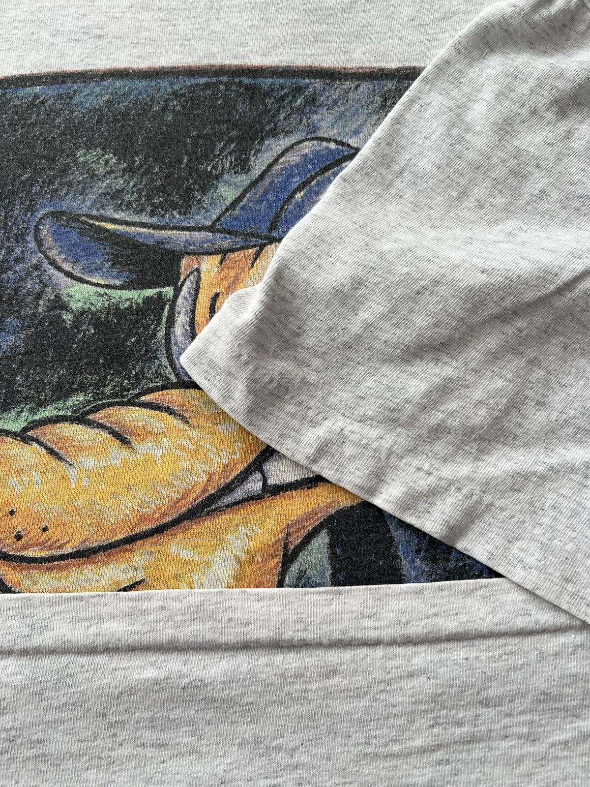 Disney Vintage 90s Disney Pluto Dog Cartoon Gray T-shirt Size US XL / EU 56 / 4 - 7 Thumbnail
