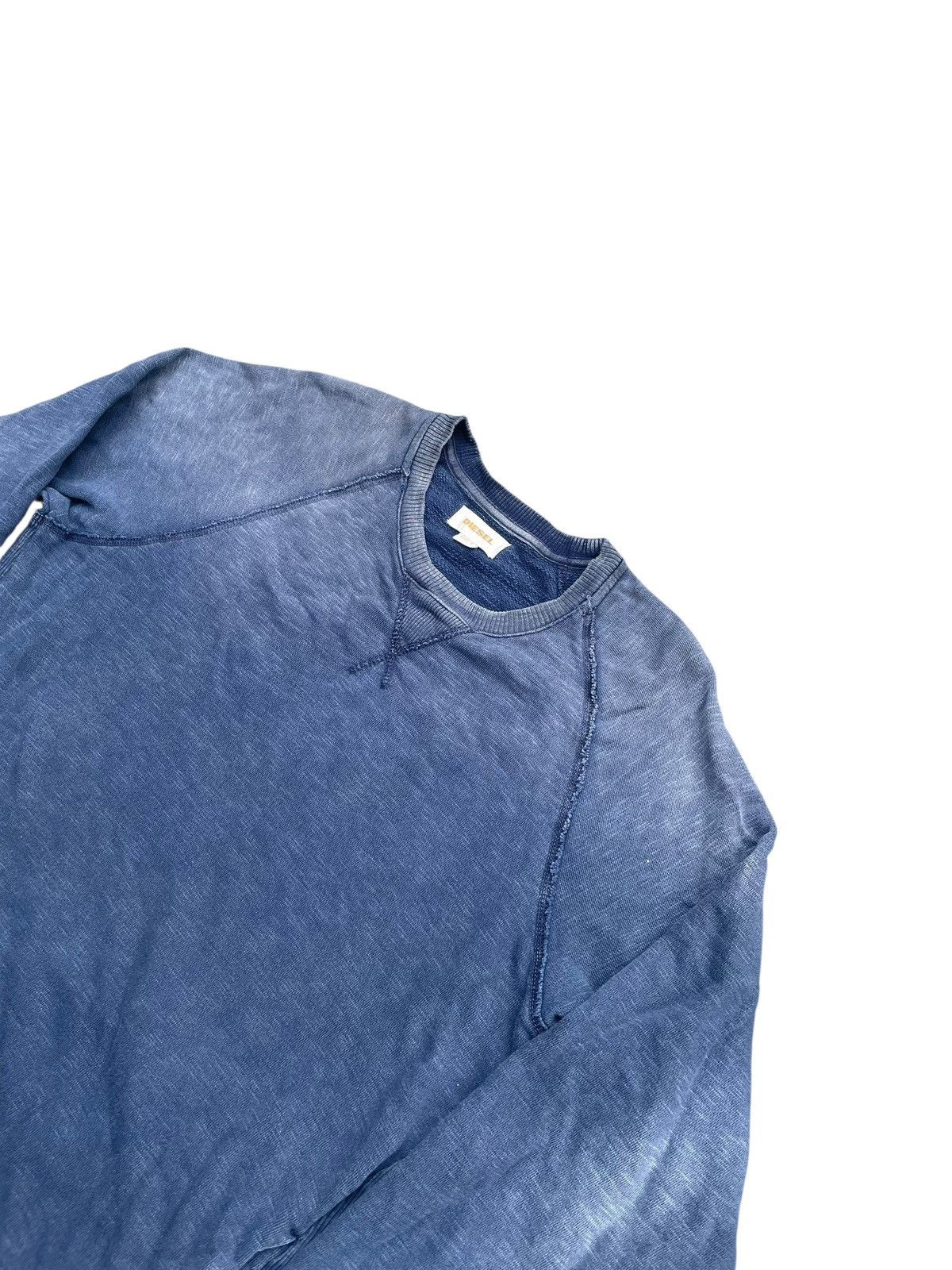 Diesel Vintage Diesel Faded Indigo Sweatshirt Size US L / EU 52-54 / 3 - 2 Thumbnail