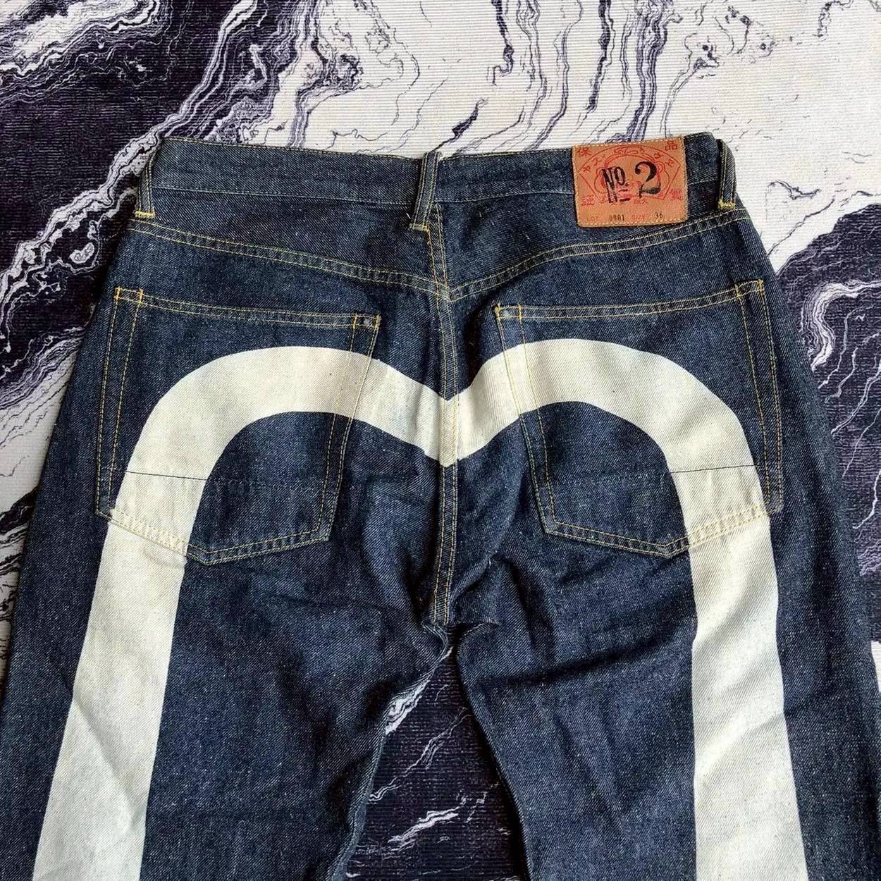 Evisu Evisu No.2 Daicock Rare Selvedge Denim Lot 0001 Denim W34 Size US 36 / EU 52 - 2 Thumbnail