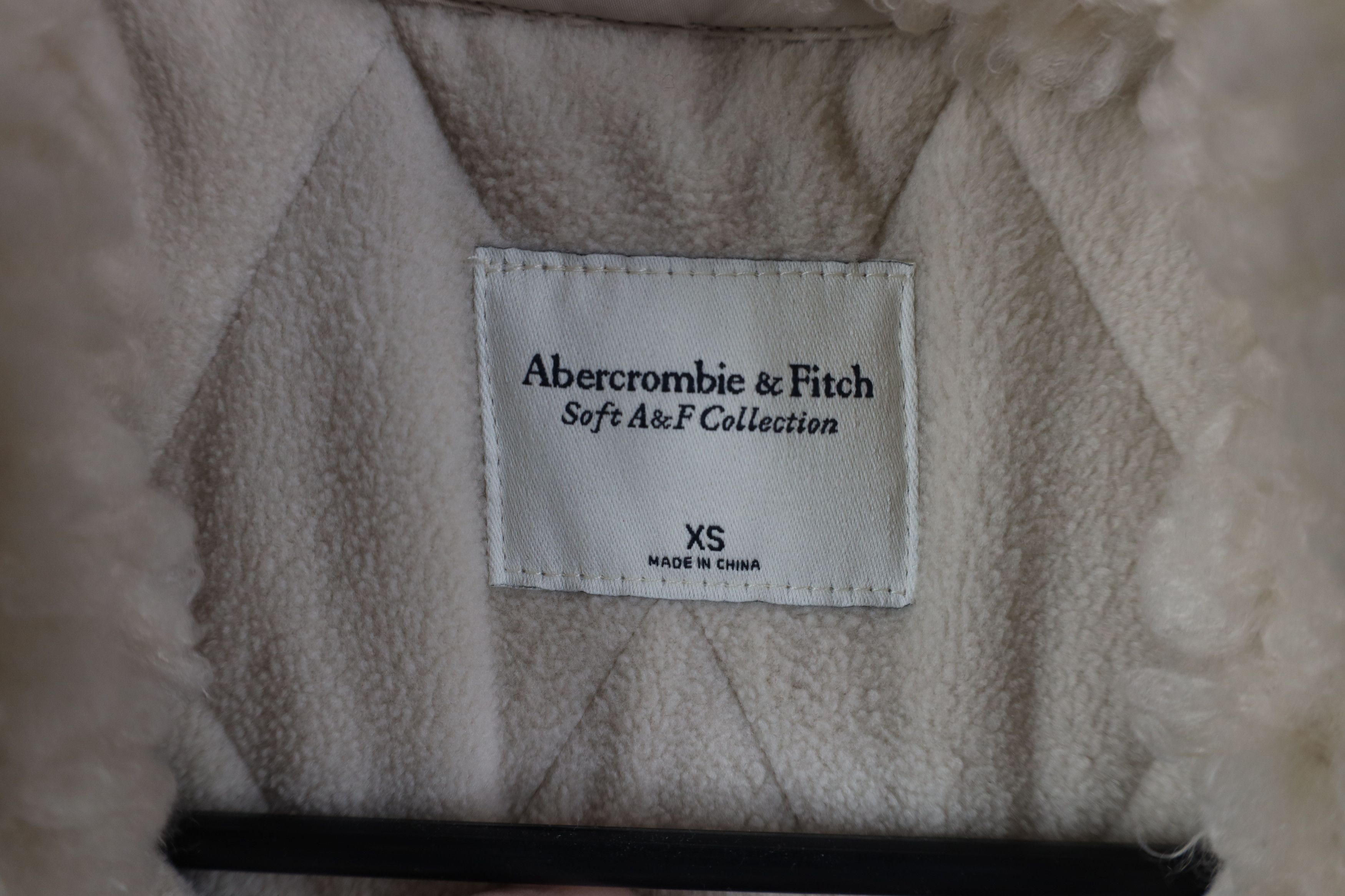 Abercrombie & Fitch Vintage Y2K Abercrombie & Fitch Deep Pile Fleece Vest Jacket Size XS / US 0-2 / IT 36-38 - 6 Thumbnail
