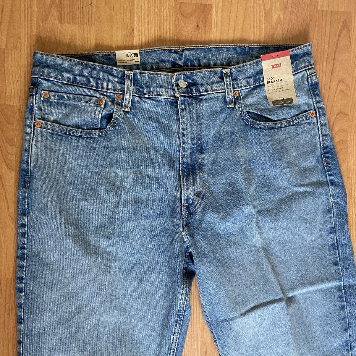 Levi's NWT Levi’s Men’s 550 Relaxed Jeans Size 38x29 Size US 38 / EU 54 - 5 Thumbnail