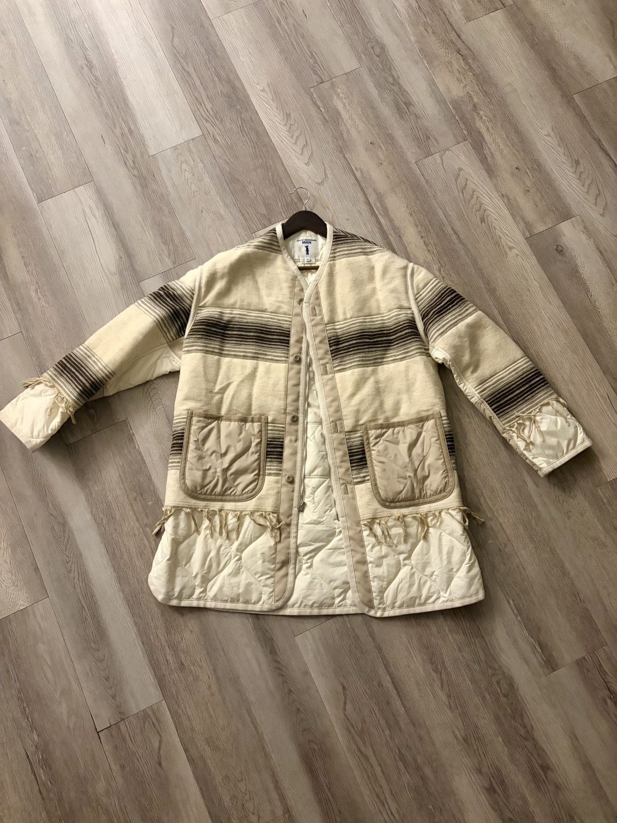 Comme des Garcons Junya Watanabe x CDG Quilted Coat Size US M / EU 48-50 / 2 - 1 Thumbnail