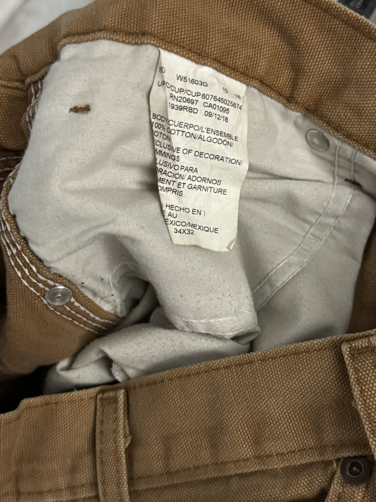 Dickies × Vintage Vintage Dickies Carpenter Pants Size US 34 / EU 50 - 6 Thumbnail