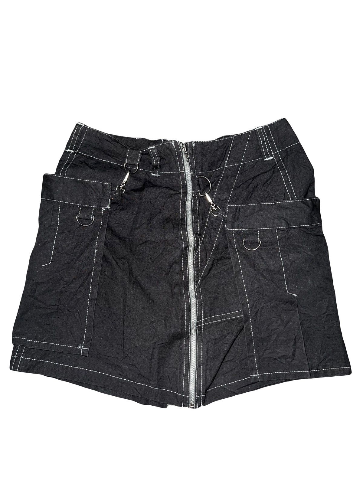 Japanese Brand Seditionaries skull mini skirt ☠️🧛🏻‍♀️ Size 27" / US 4 / IT 40 - 7 Thumbnail