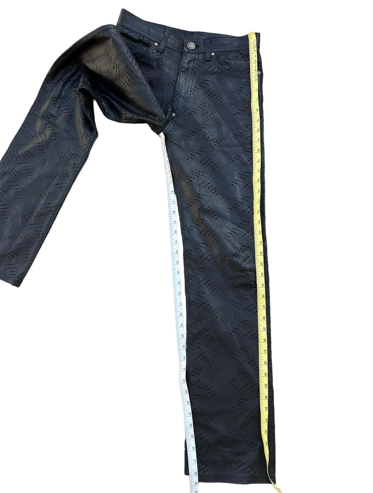 Leather Obelisk Made in Japan Black Horse Leather Pant Size US 29 - 5 Thumbnail