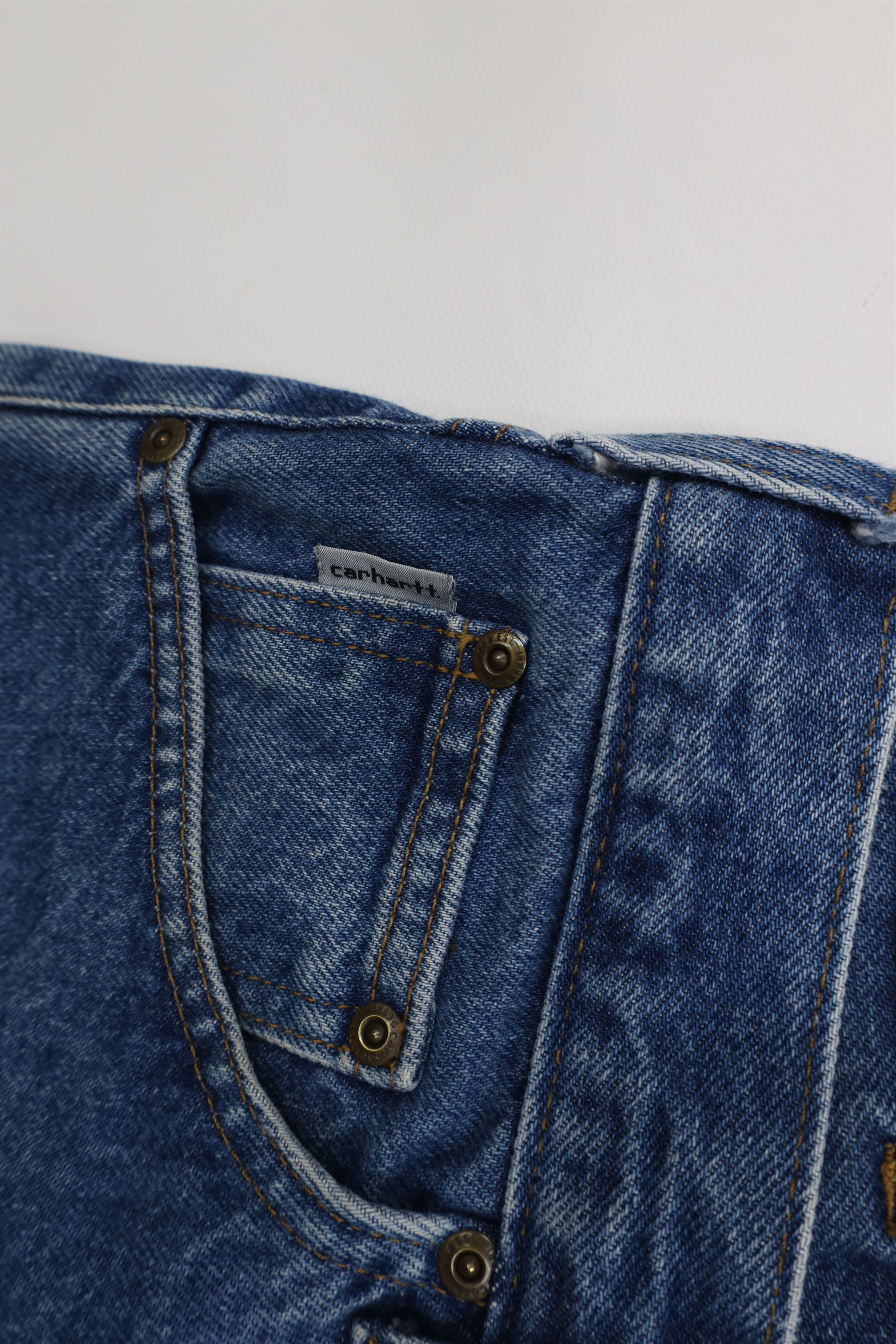 Carhartt Vintage Y2K Carhartt Loose Fit Wide Leg Denim Jeans Blue Size US 42 / EU 58 - 9 Thumbnail