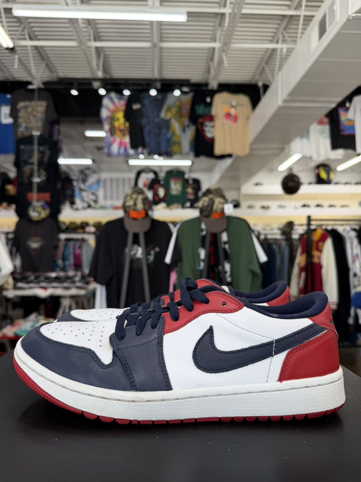 Jordan Brand Jordan 1 Low Golf USA Size 8.5 (2024) Size US 8.5 / EU 41-42 - 7 Thumbnail