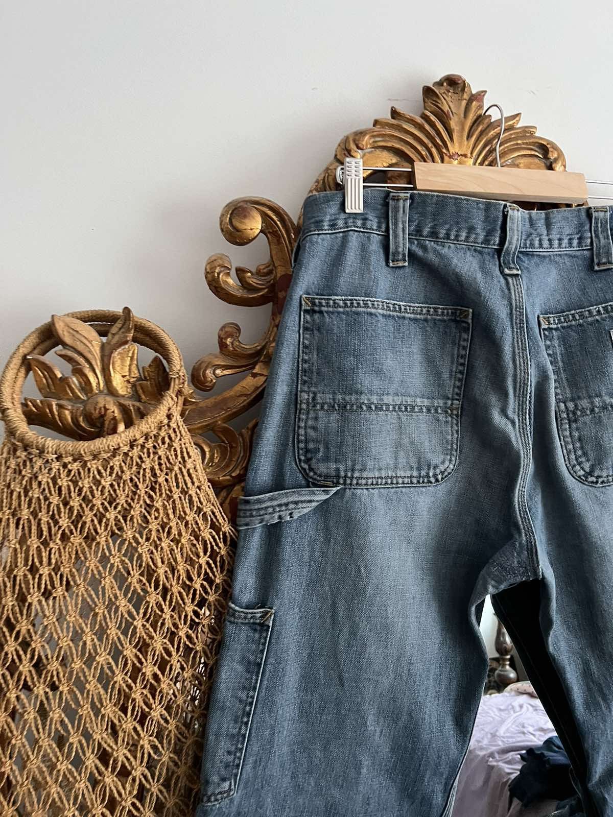 Carhartt × Vintage VINTAGE CARHARTT CARPENTER FADED JEANS DENIM PANTS 31x34 Size US 34 / EU 50 - 5 Thumbnail