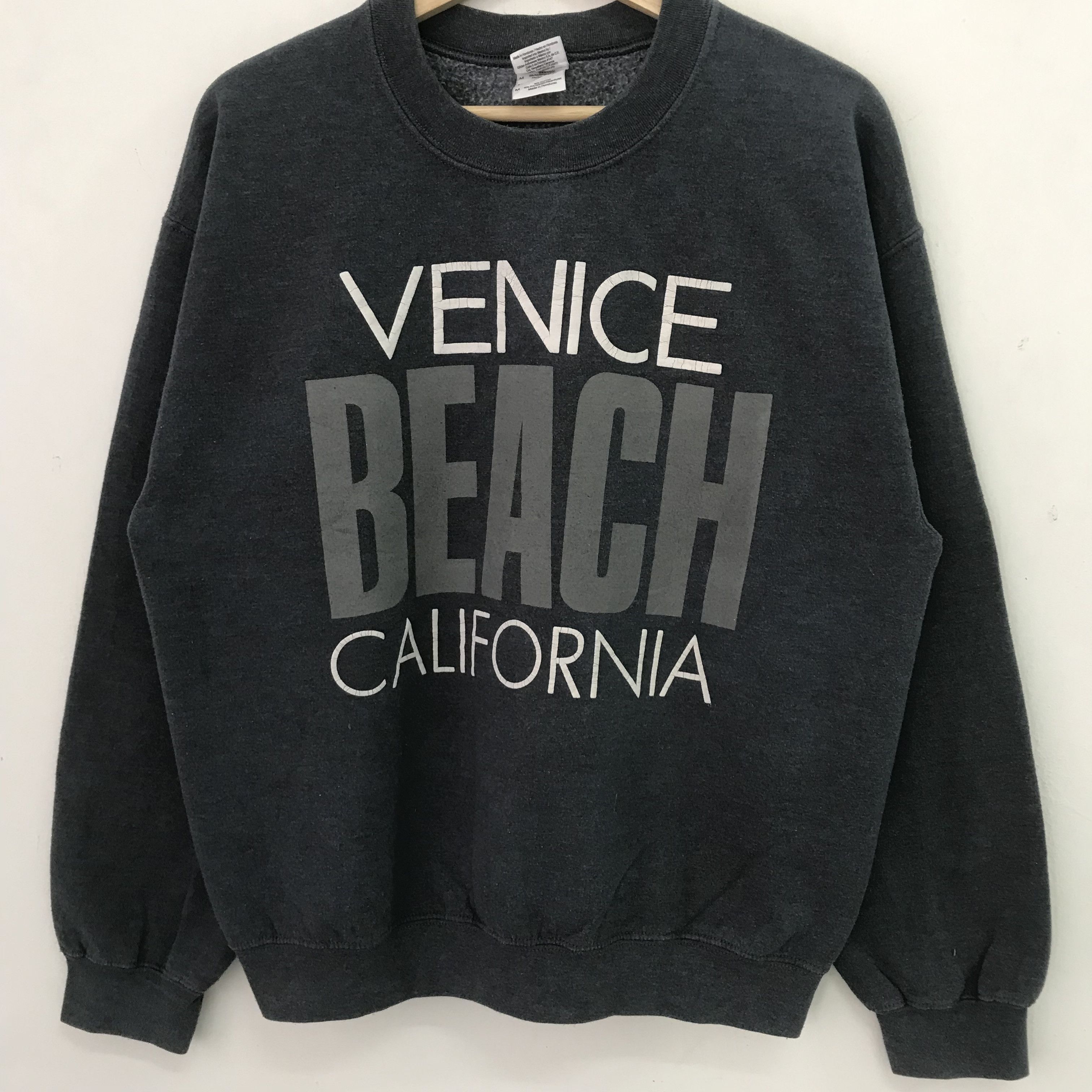 Vintage vintage black sweatshirt - 352 Size US M / EU 48-50 / 2 - 3 Thumbnail