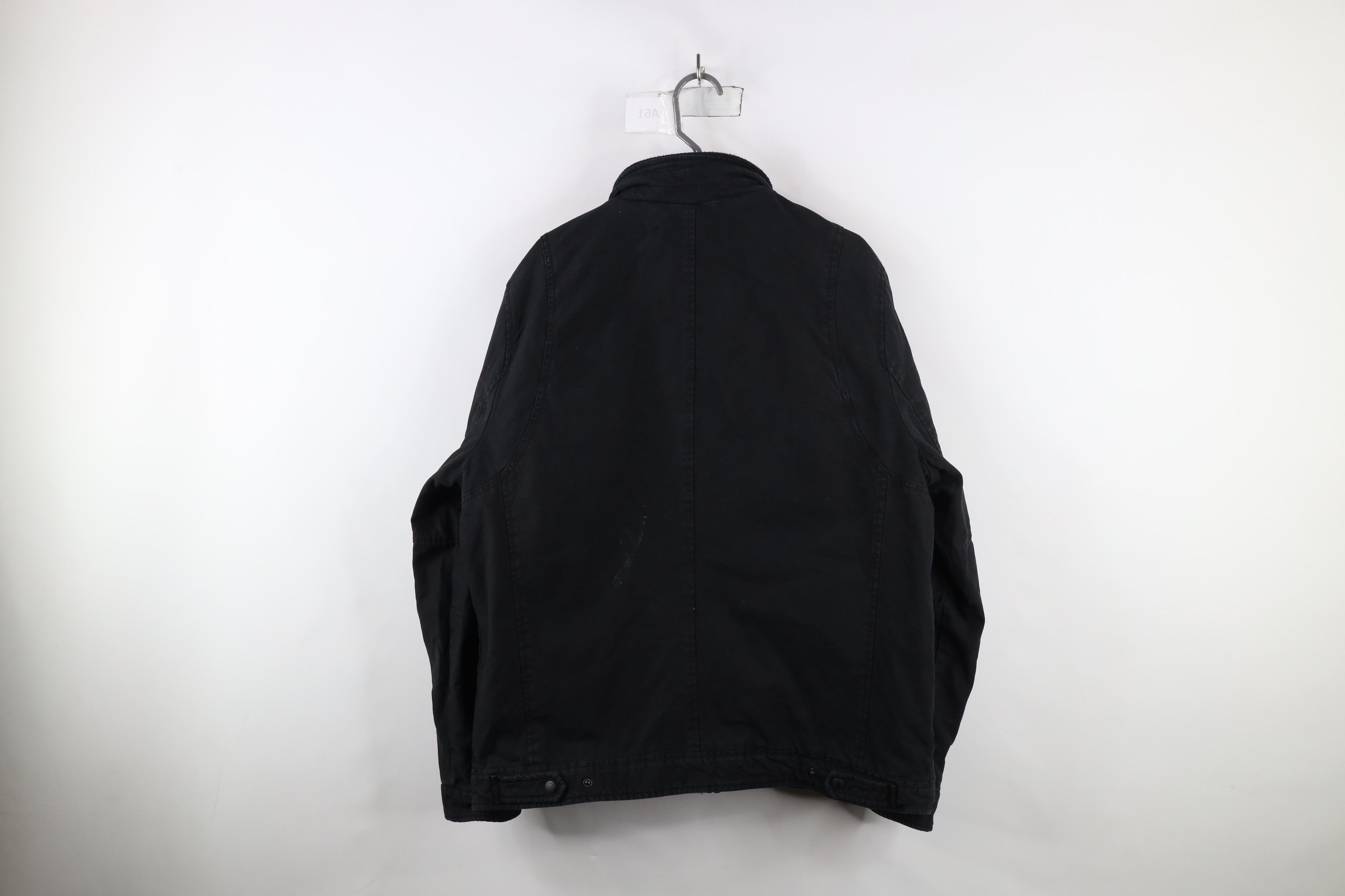 Levi's × Vintage Vintage Y2K Levis Quilted Full Zip Chore Barn Jacket Black Size US XL / EU 56 / 4 - 14 Thumbnail