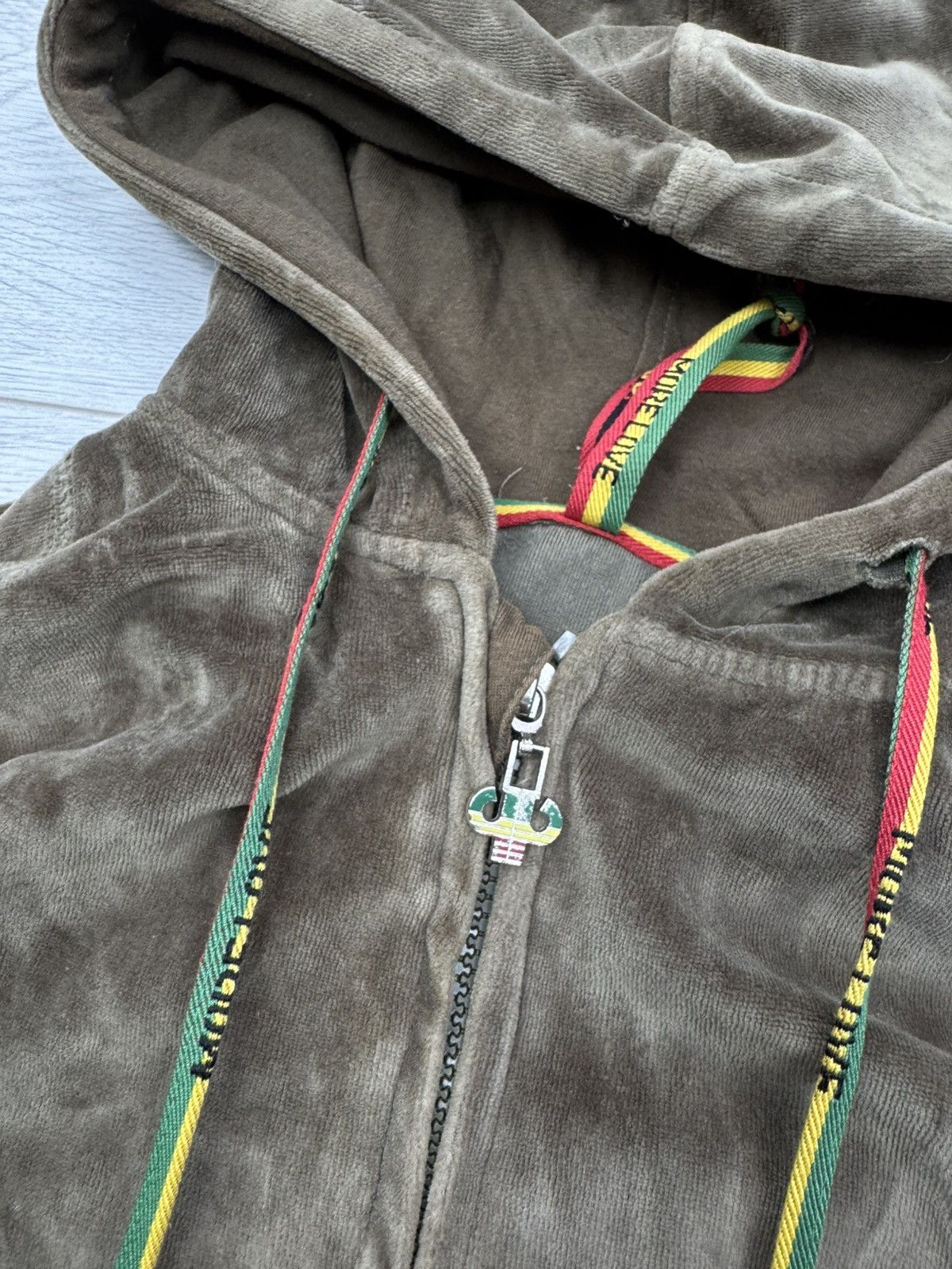 Pelle Pelle × Vintage Vintage Pelle Pelle Americana Embroidered Full Zip Hoodie Size M / US 6-8 / IT 42-44 - 6 Thumbnail