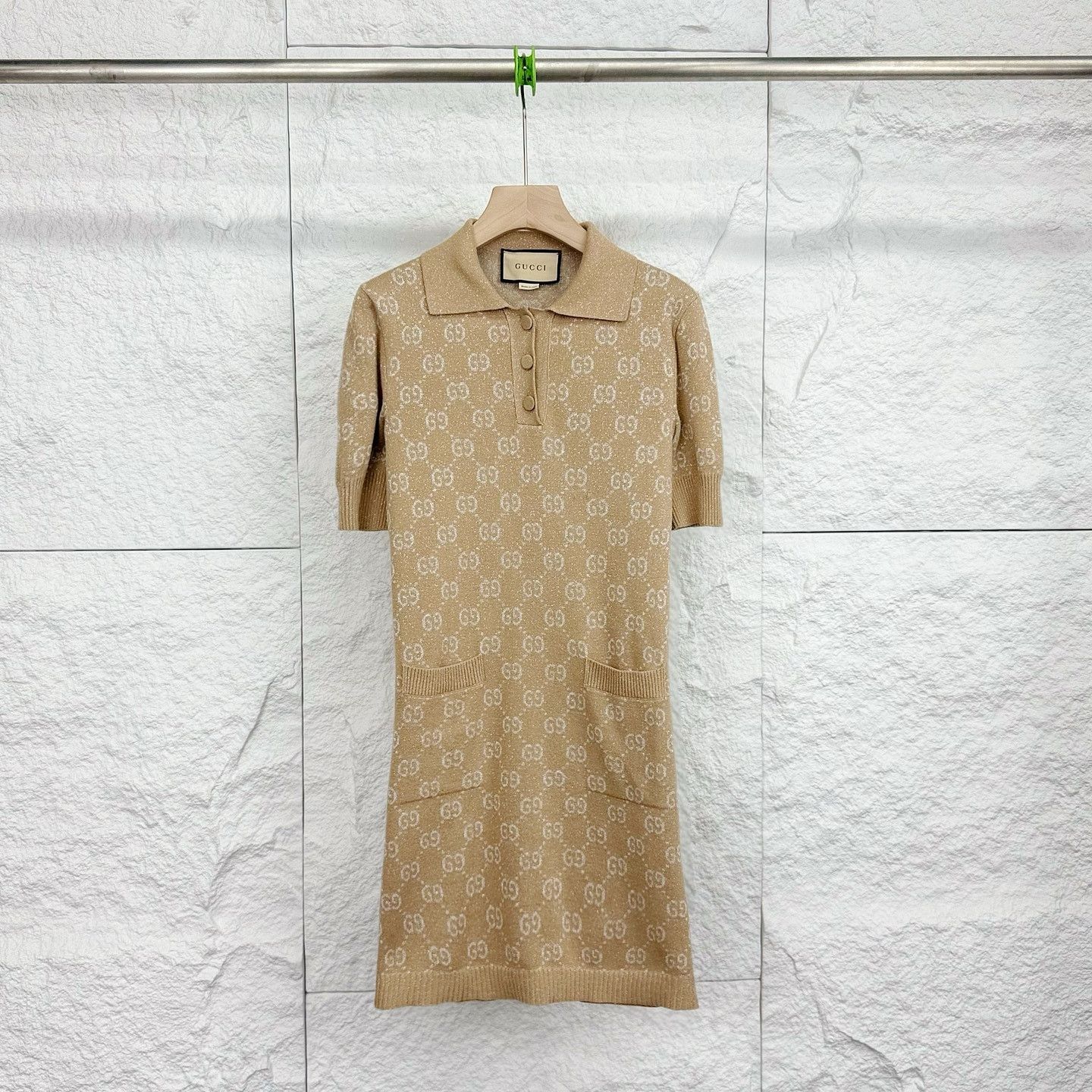 Gucci Gucci GG Jacquard Polo Dress Size XS Size XS / US 0-2 / IT 36-38 - 1 Thumbnail