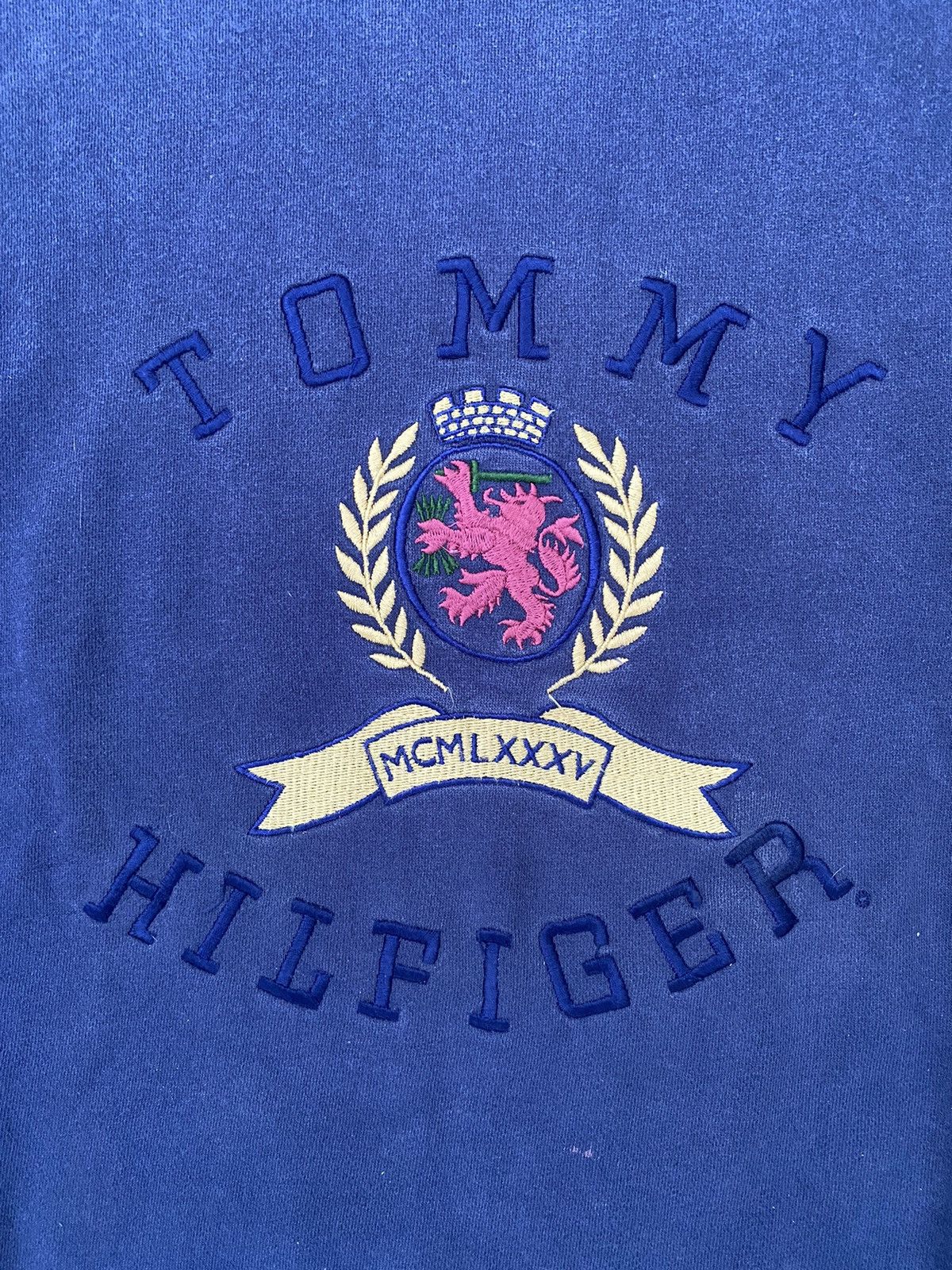 Tommy Hilfiger Vintage Tommy Hilfiger Embroidery Logo Sweatshirt Size US S / EU 44-46 / 1 - 4 Thumbnail