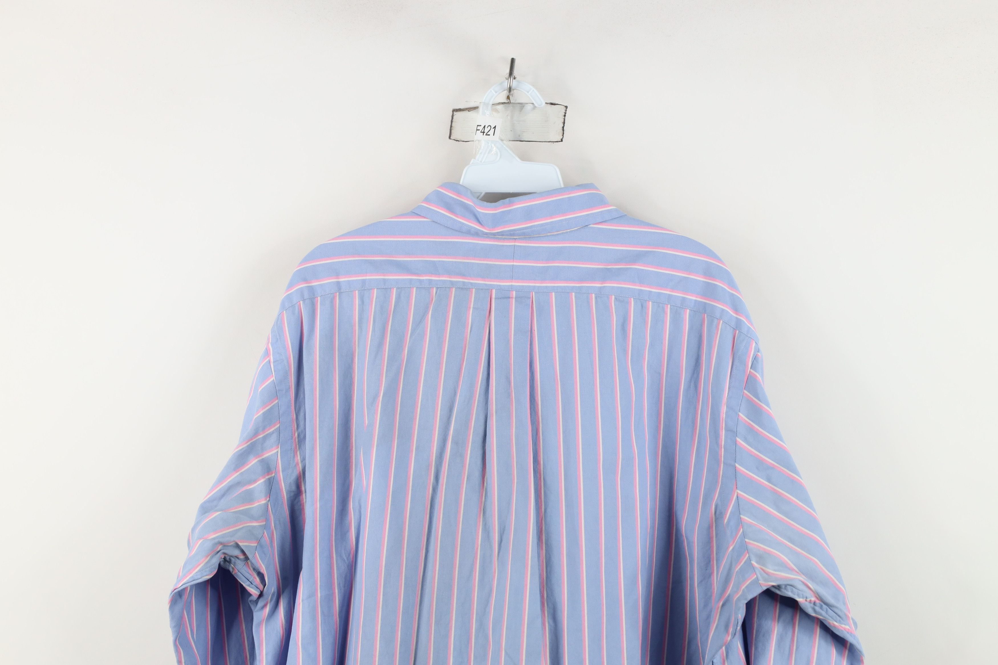 Polo Ralph Lauren Vintage 90s Ralph Lauren Striped Button Down Shirt Size US M / EU 48-50 / 2 - 13 Thumbnail