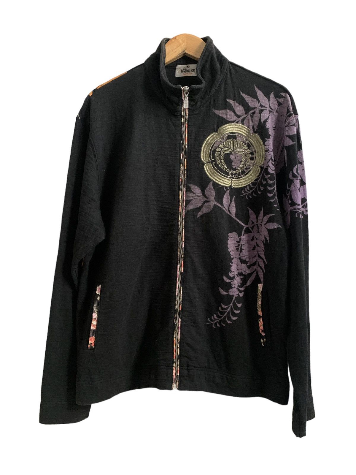 Japanese Brand × Seditionaries Vintage Karakuri Japanese Traditional Zipper Sweater Size US L / EU 52-54 / 3 - 2 Thumbnail
