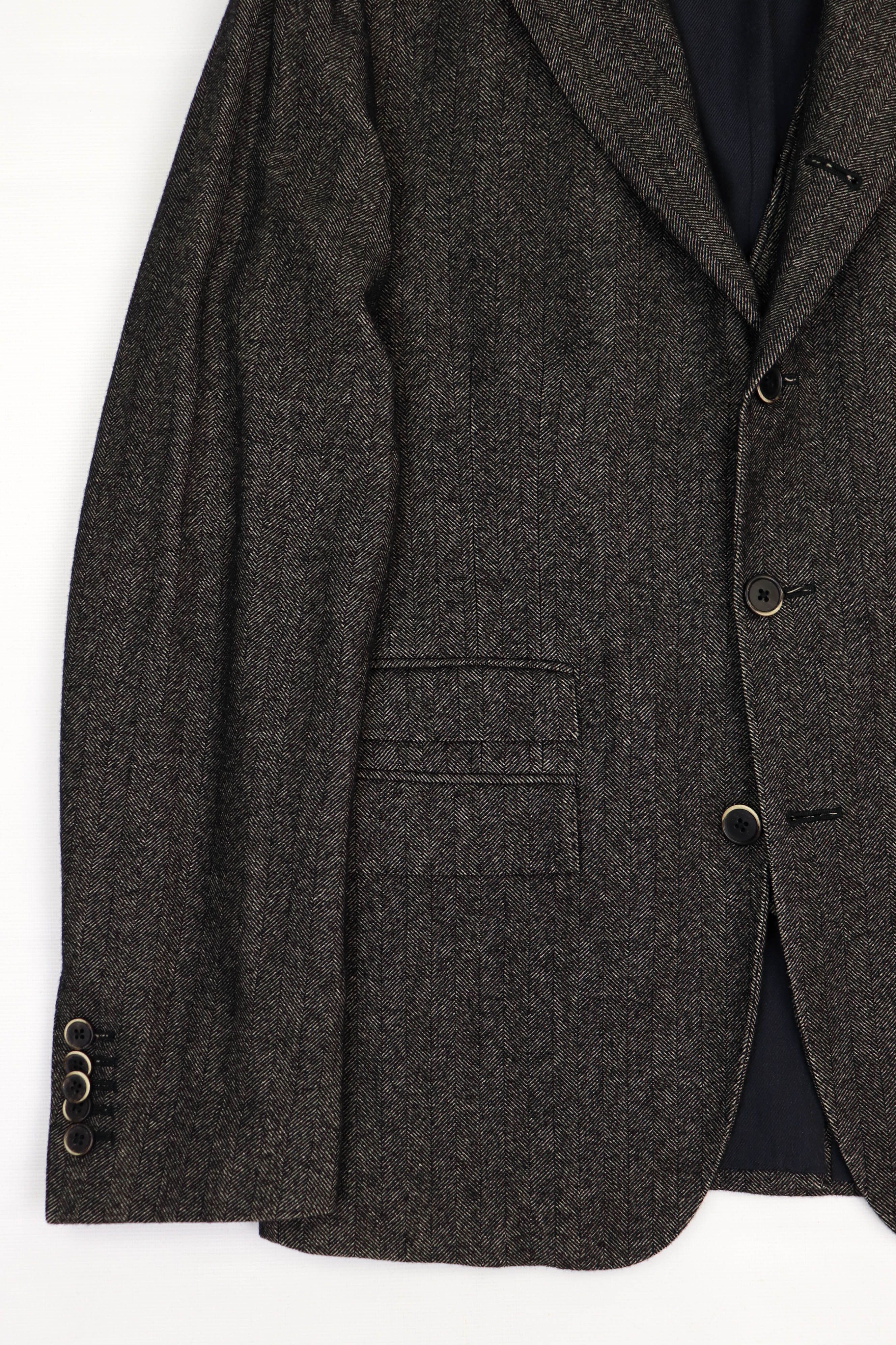 Corneliani Corneliani Trend Herringbone Wool Sport Coat Blazer Jacket Size US M / EU 48-50 / 2 - 7 Thumbnail