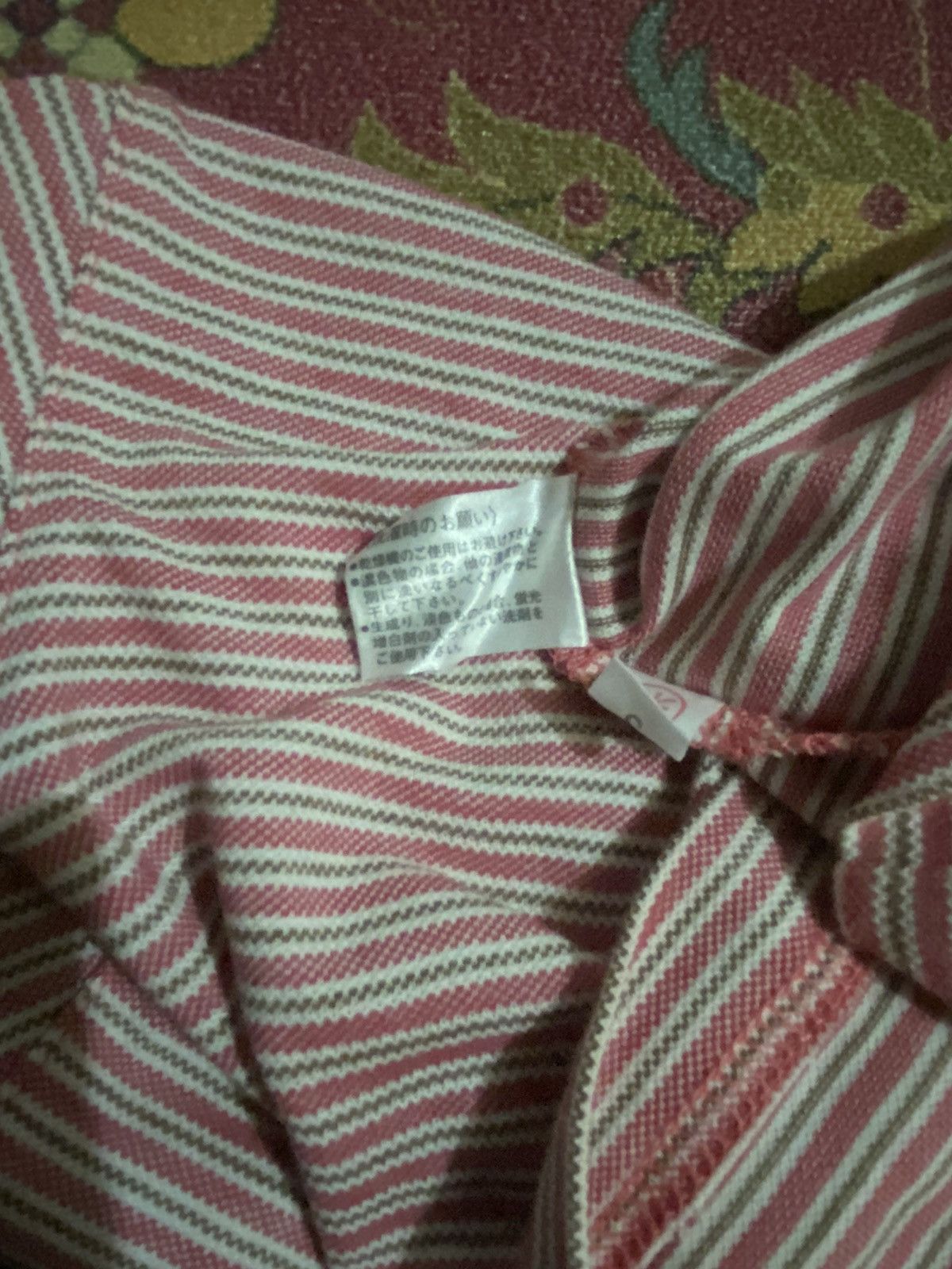 Japanese Brand Vintage ELLE HOMME Striped Single Pocket M Size US M / EU 48-50 / 2 - 6 Thumbnail
